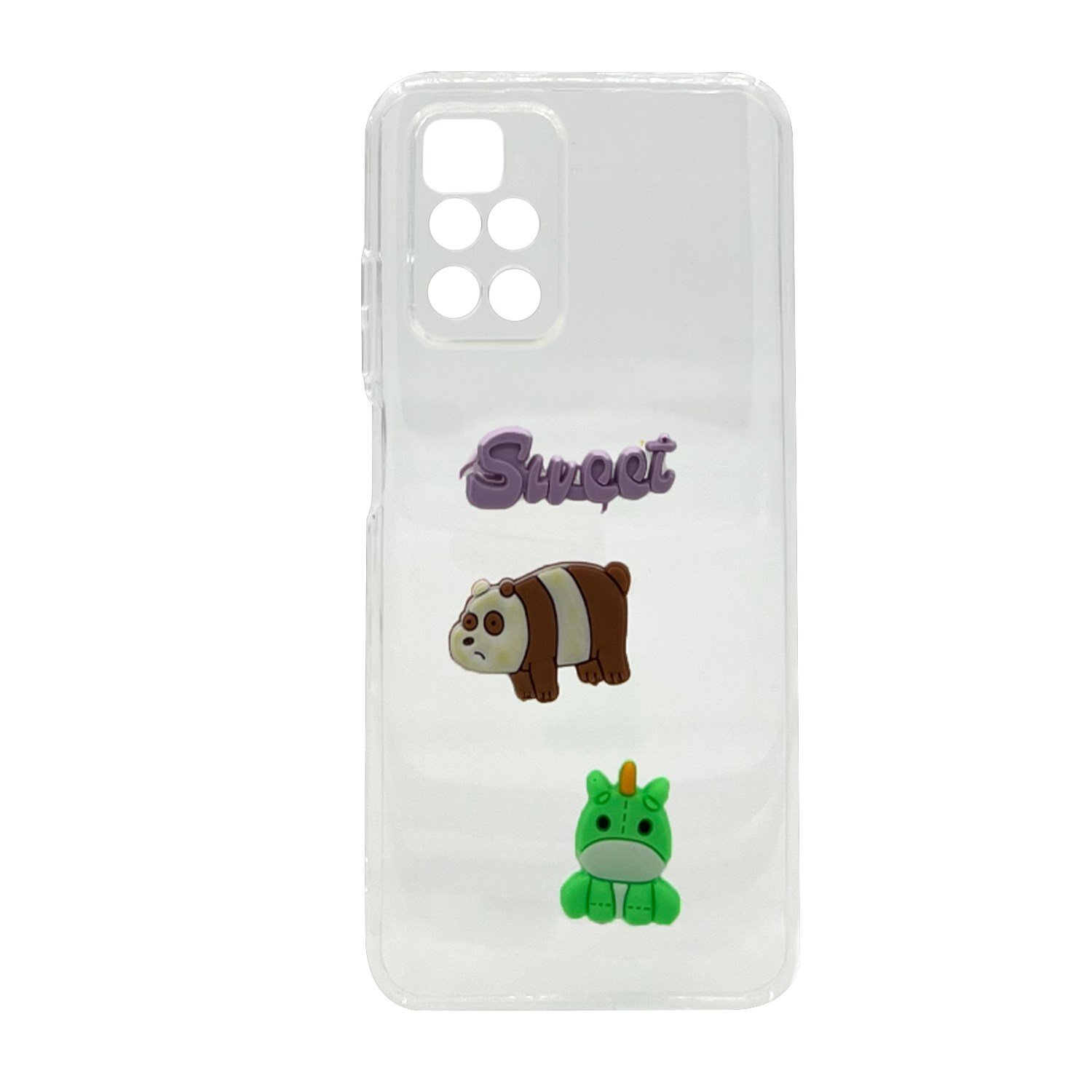 Nettech Xiaomi Redmi 10 Uyumlu Maskot Seri Arka Koruma Kılıf NT-106180