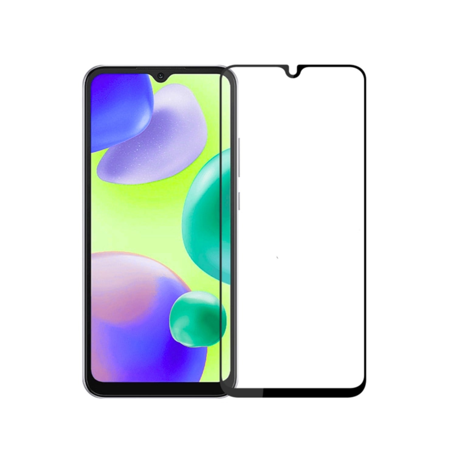 Nettech Xiaomi Redmi 12C Uyumlu 5D Glas Full Cam Koruyucu NT-102897