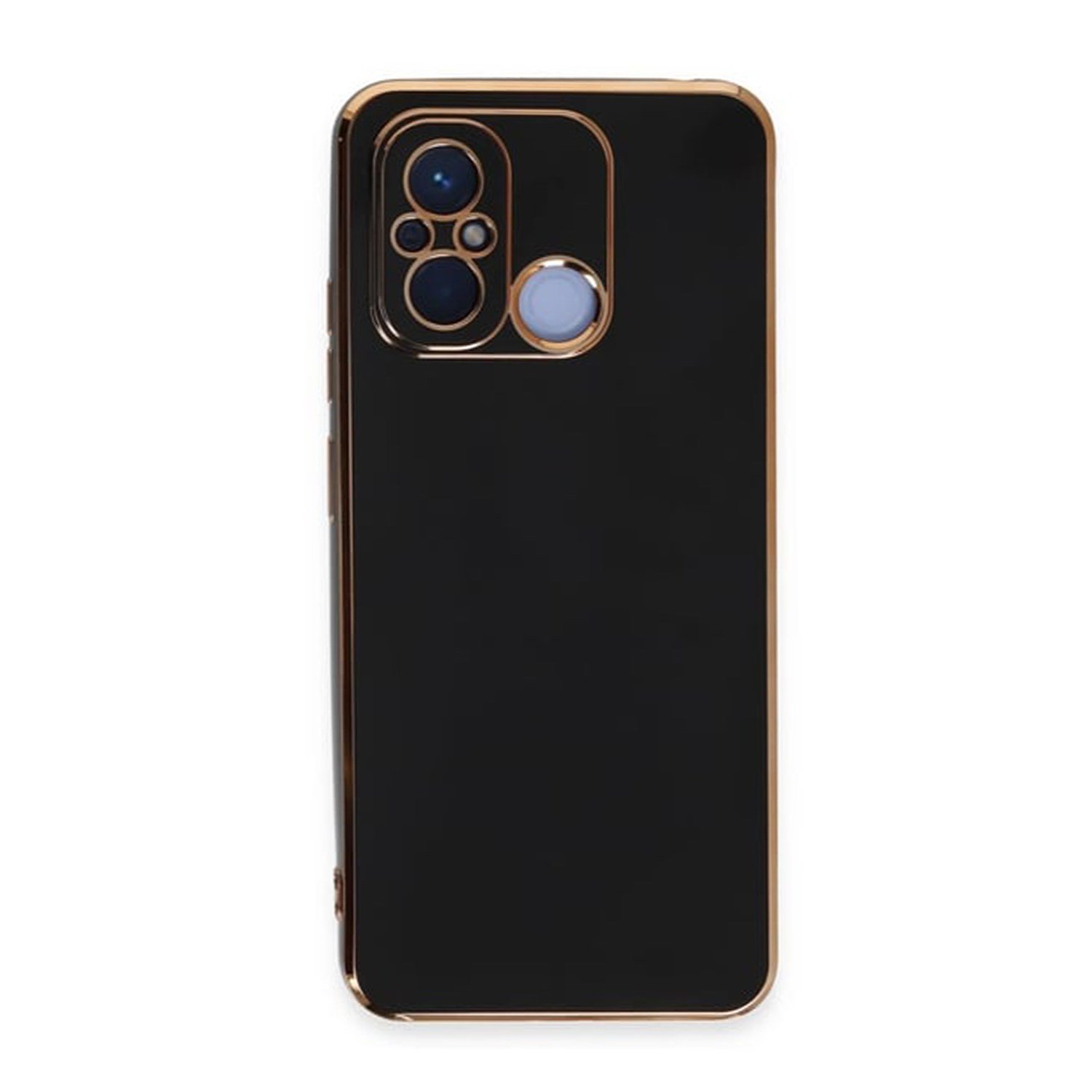 Nettech Xiaomi Redmi 12C Uyumlu Golden Luxury Arka Koruma Kılıf NT-105738