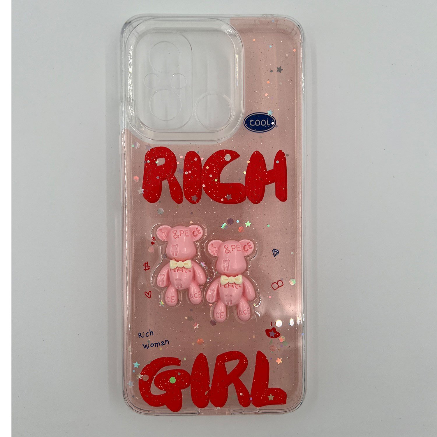 Nettech Xiaomi Redmi 12C Uyumlu Mimi Seri Arka Koruma Kılıf NT-107609