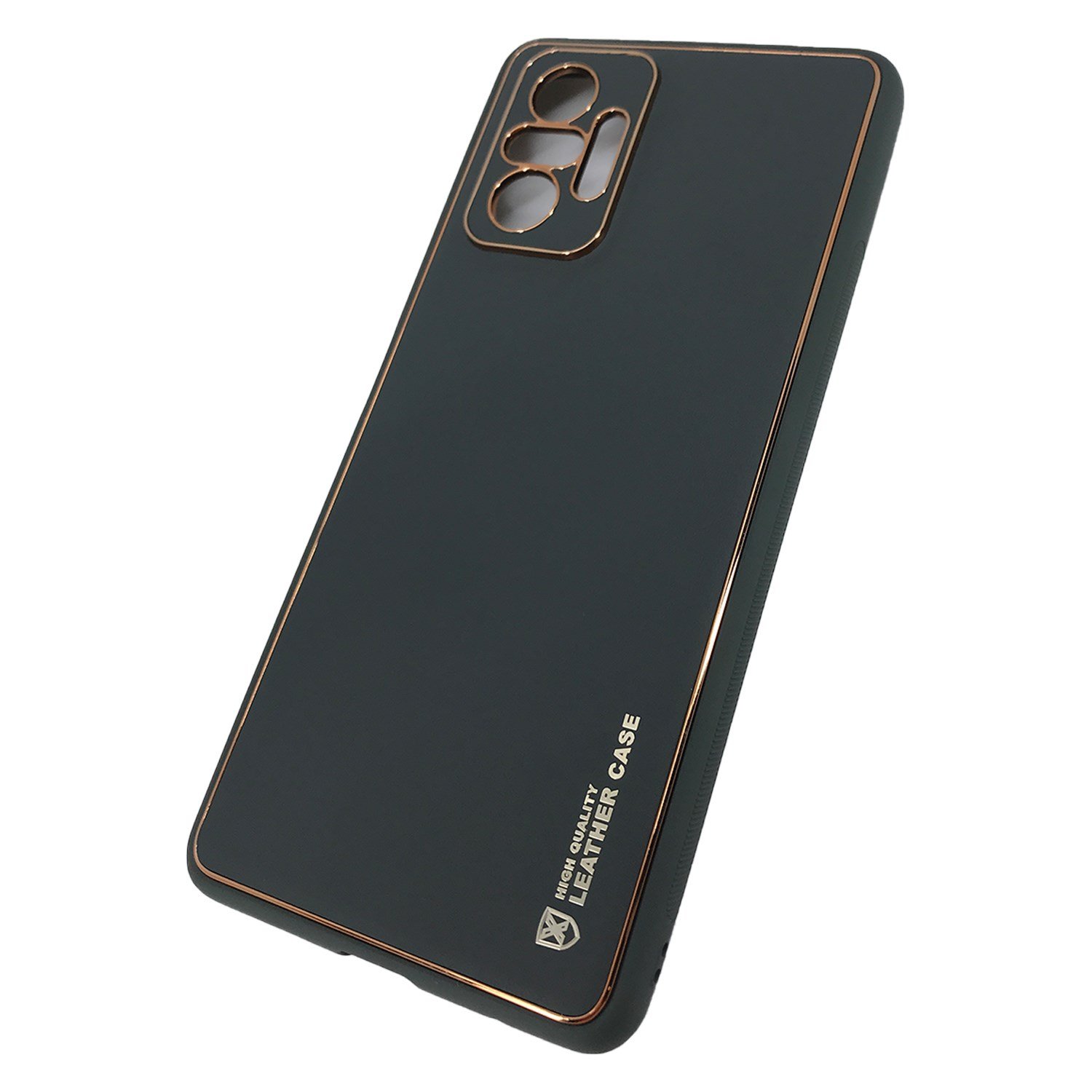 Nettech Xiaomi Redmi Note 10 Pro 4G Uyumlu Coco Leather Seri Arka Koruma Kılıf NT-90597