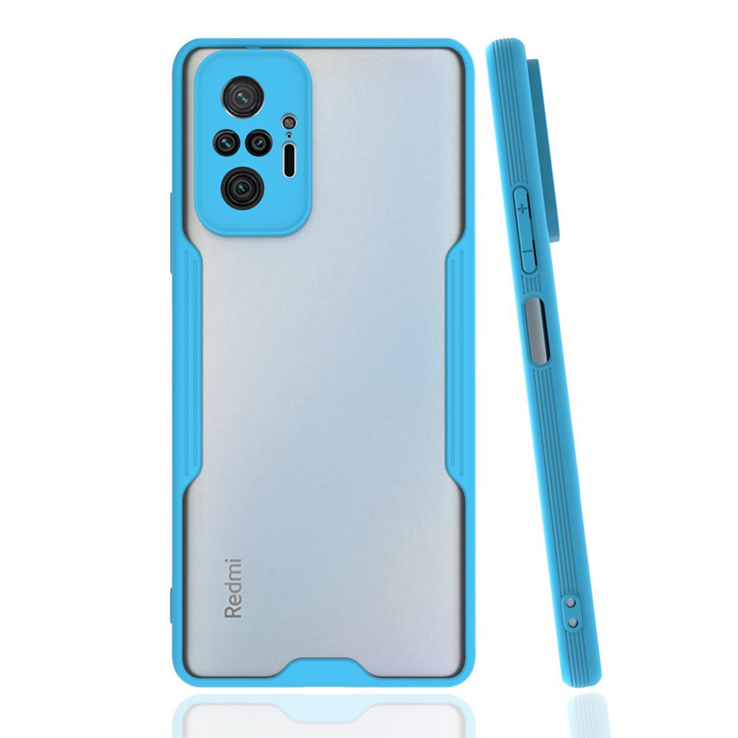Nettech Xiaomi Redmi Note 10 Pro 4G Uyumlu Platin Seri Arka Koruma Kılıf NT-86475