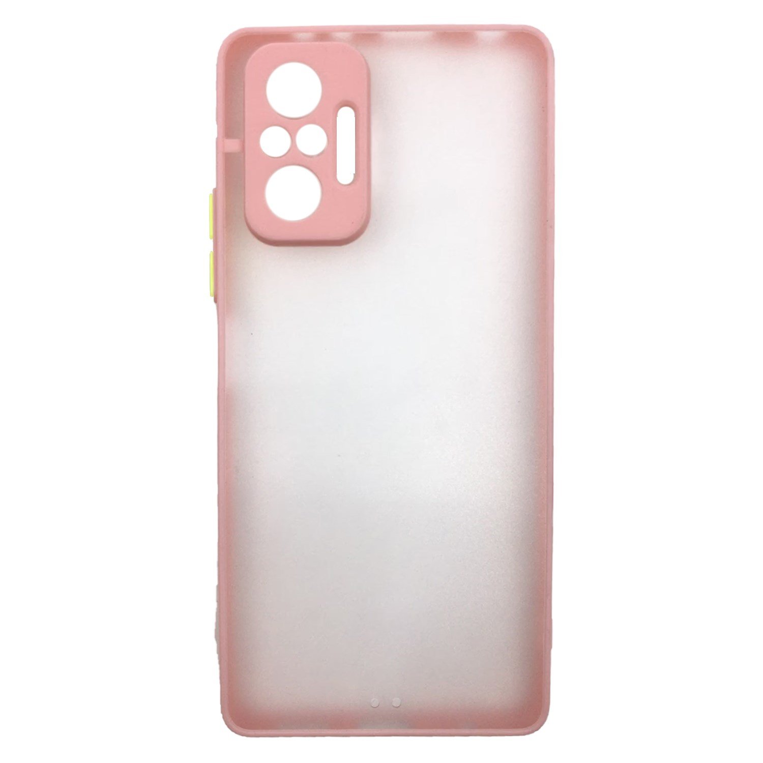 Nettech Xiaomi Redmi Note 10 Pro 4G Uyumlu Kontrast Renkli Tuş Seri Arka Koruma Kılıf NT-88764