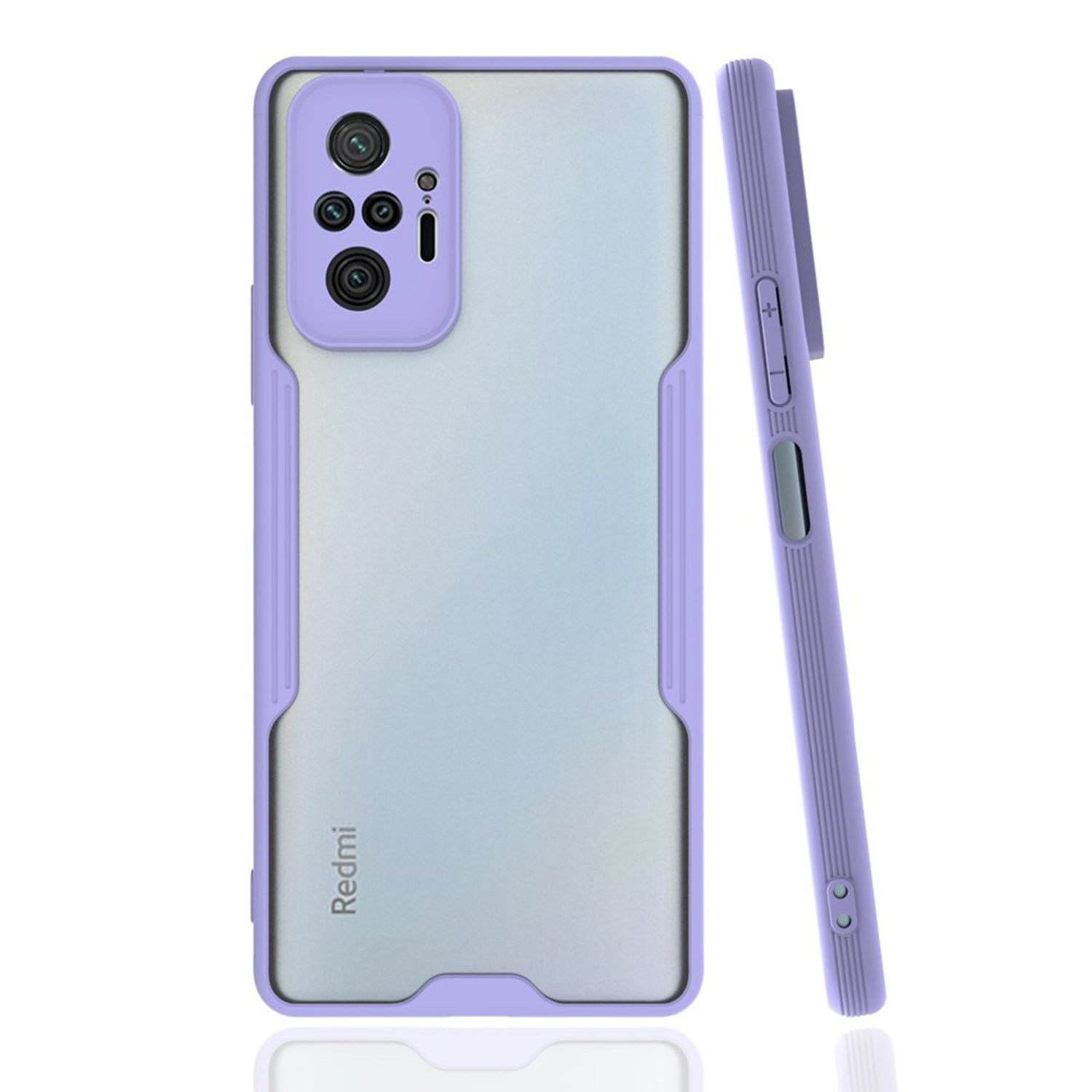 Nettech Xiaomi Redmi Note 10 Pro 4G Uyumlu Platin Seri Arka Koruma Kılıf NT-86475
