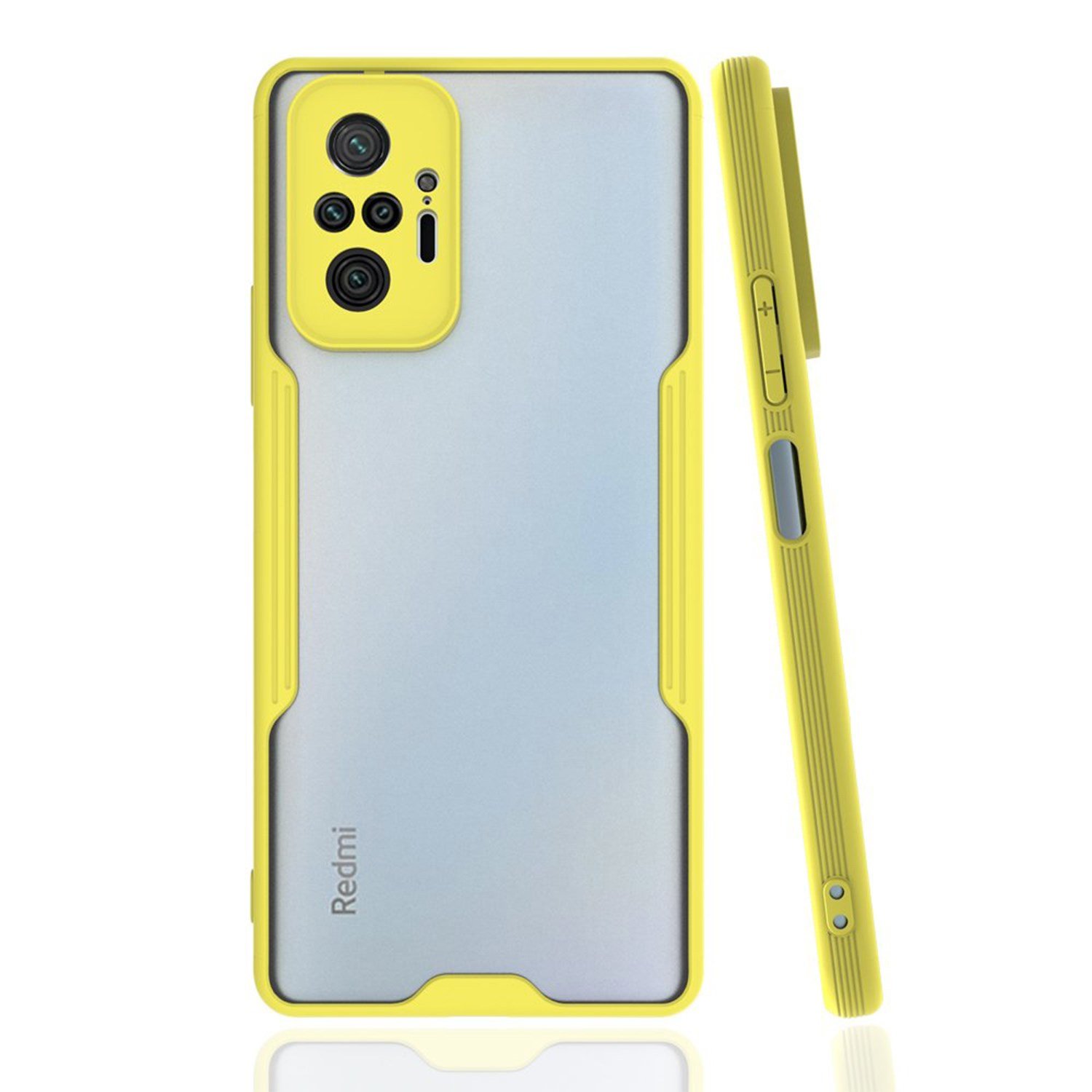 Nettech Xiaomi Redmi Note 10 Pro 4G Uyumlu Platin Seri Arka Koruma Kılıf NT-86475