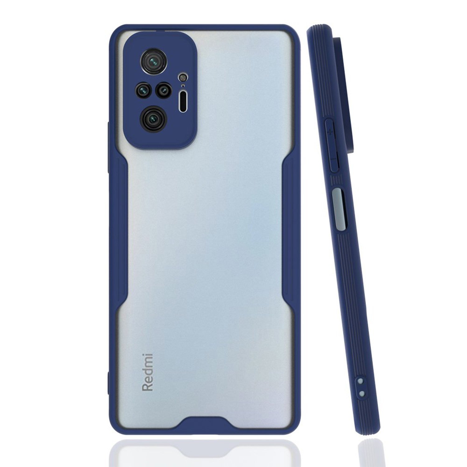 Nettech Xiaomi Redmi Note 10 Pro 4G Uyumlu Platin Seri Arka Koruma Kılıf NT-86475