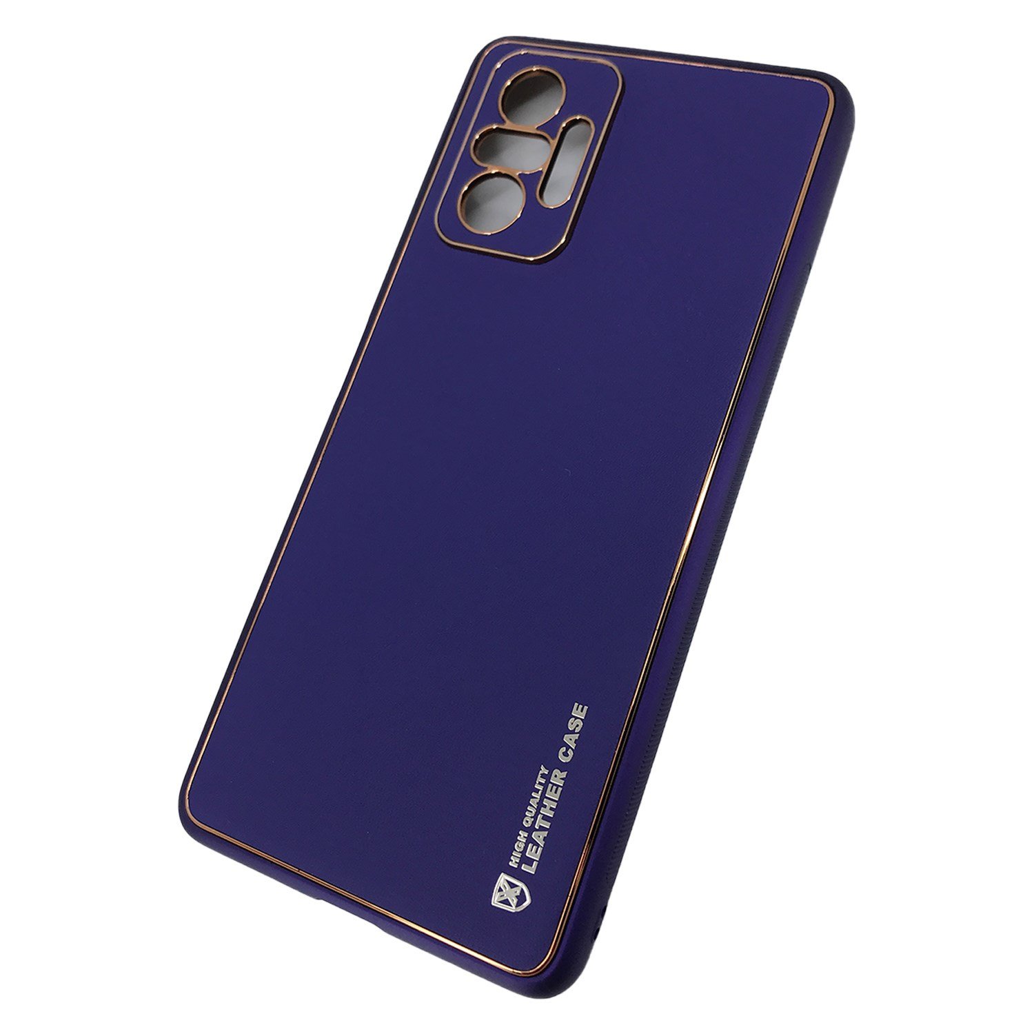 Nettech Xiaomi Redmi Note 10 Pro 4G Uyumlu Coco Leather Seri Arka Koruma Kılıf NT-90597
