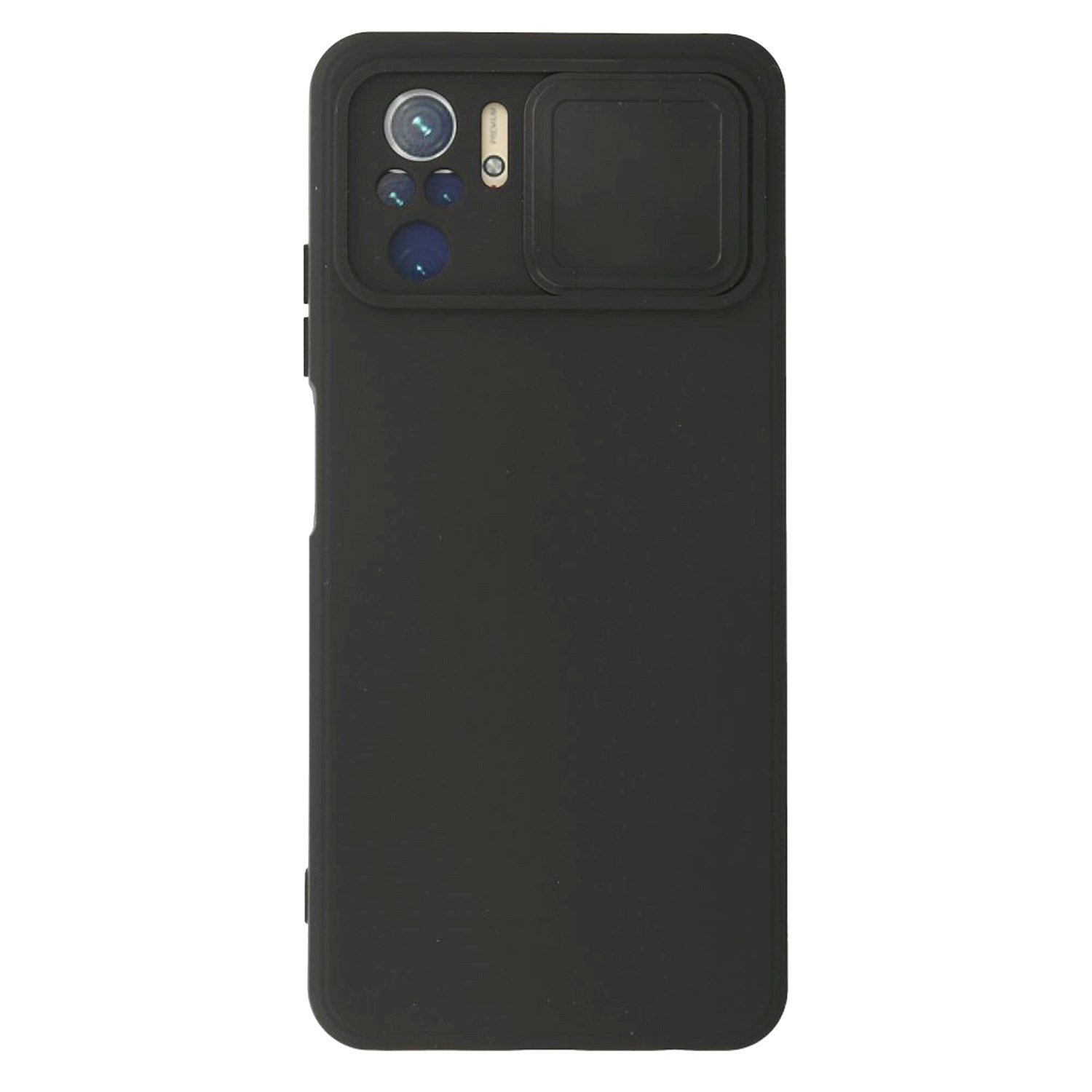 Nettech Xiaomi Redmi Note 10 Uyumlu Kızaklı Kamera Korumalı Arka Koruma Kılıf NT-86077
