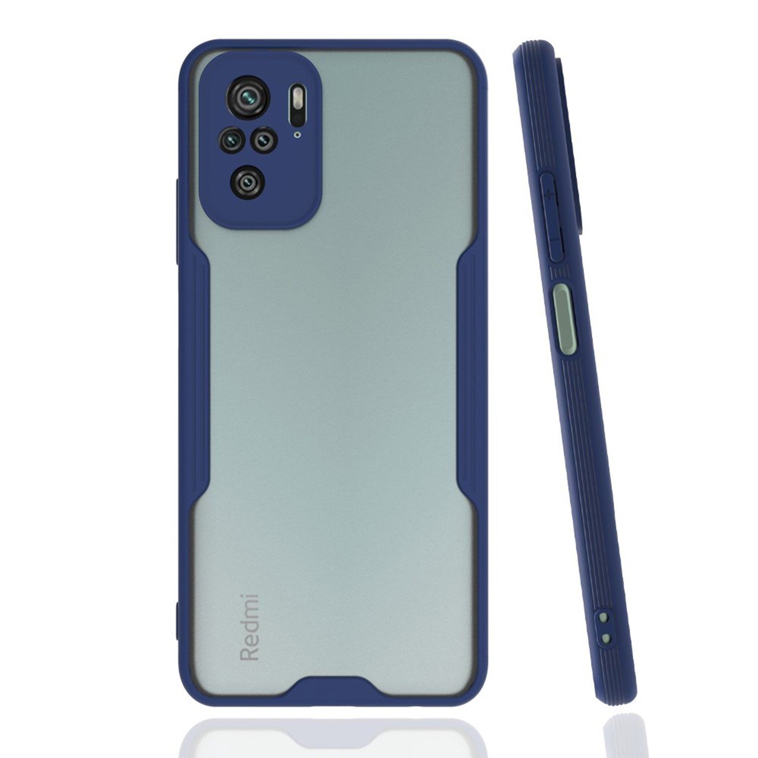 Nettech Xiaomi Redmi Note 10 Uyumlu Platin Seri Arka Koruma Kılıf NT-86468