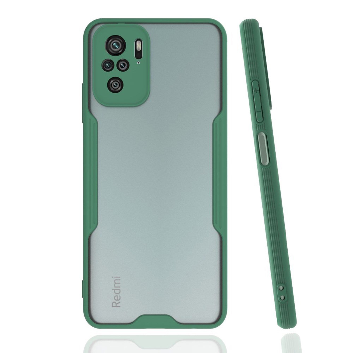 Nettech Xiaomi Redmi Note 10 Uyumlu Platin Seri Arka Koruma Kılıf NT-86468