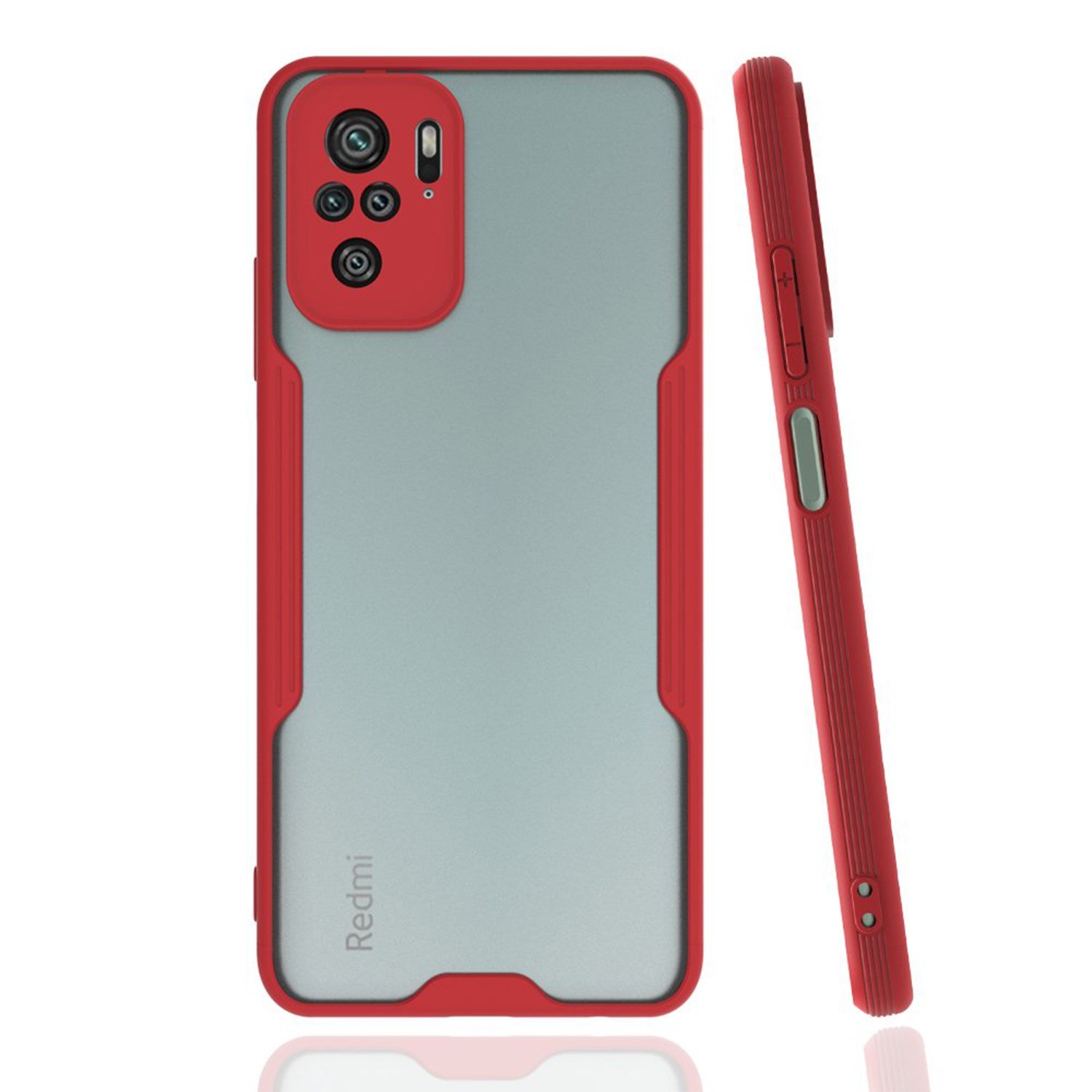 Nettech Xiaomi Redmi Note 10 Uyumlu Platin Seri Arka Koruma Kılıf NT-86468