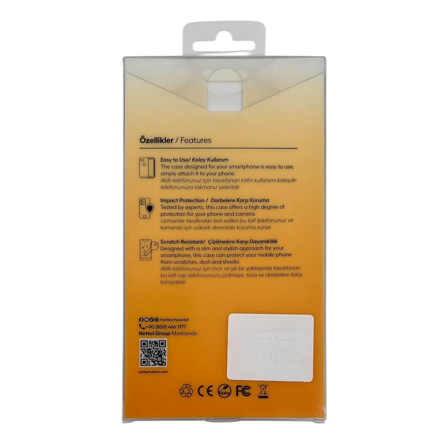 Nettech Xiaomi Redmi Note 14 Pro Uyumlu Crystal Seri Arka Koruma Kılıf NT-117020