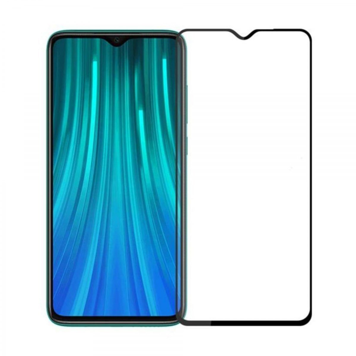 Nettech Xiaomi Redmi Note 8 Pro Uyumlu 5D Glas Full Cam Koruyucu VR-19708