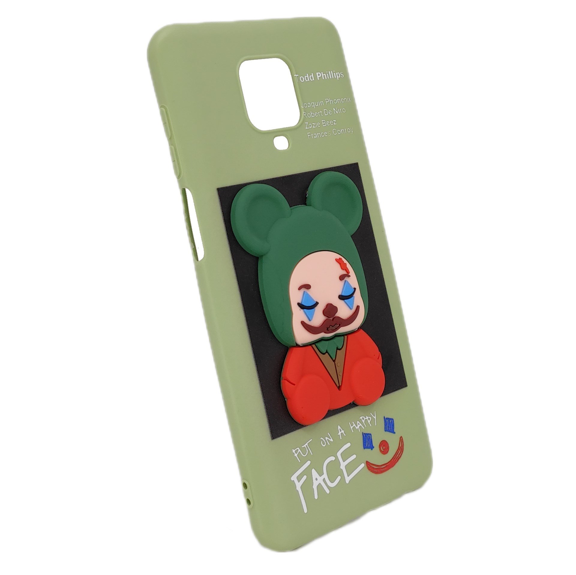 Nettech Xiaomi Redmi Note 9 Pro Uyumlu Three D Case Seri Arka Koruma Kılıf NT-95101
