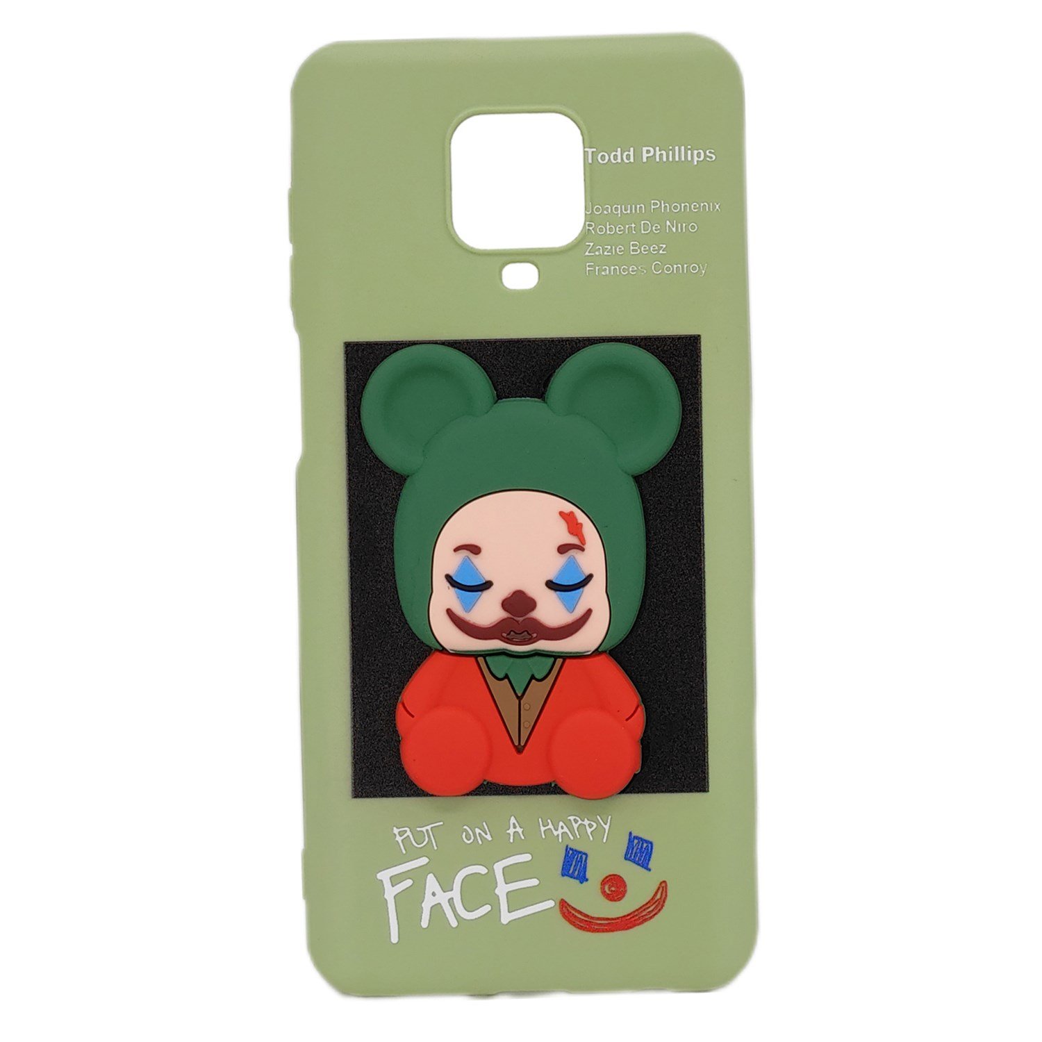 Nettech Xiaomi Redmi Note 9 Pro Uyumlu Three D Case Seri Arka Koruma Kılıf NT-95101
