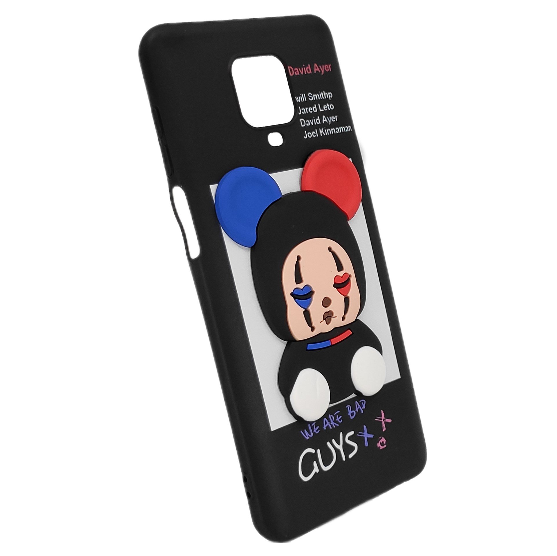 Nettech Xiaomi Redmi Note 9 Pro Uyumlu Three D Case Seri Arka Koruma Kılıf NT-95101
