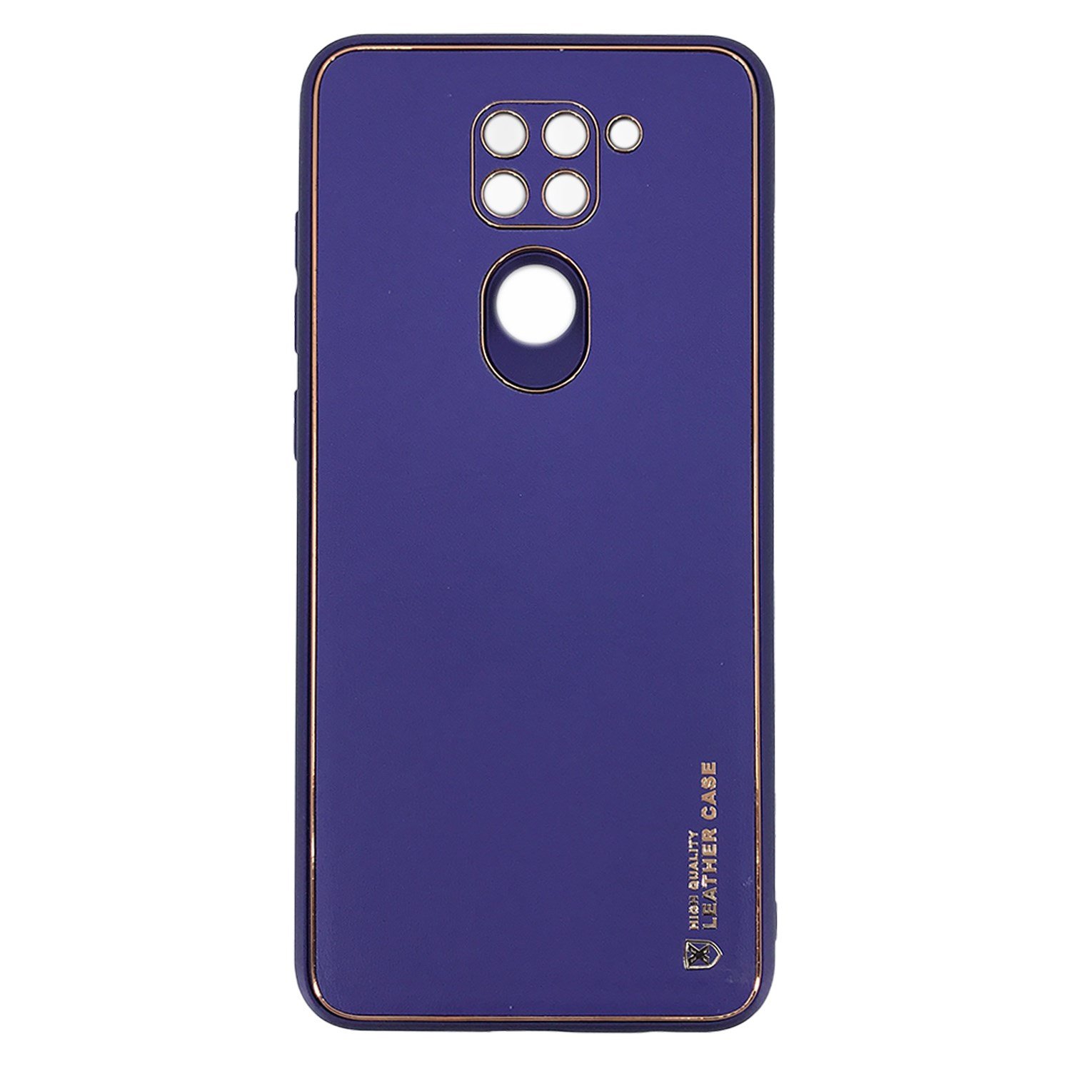 Nettech Xiaomi Redmi Note 9 Uyumlu Coco Leather Seri Arka Koruma Kılıf NT-90567