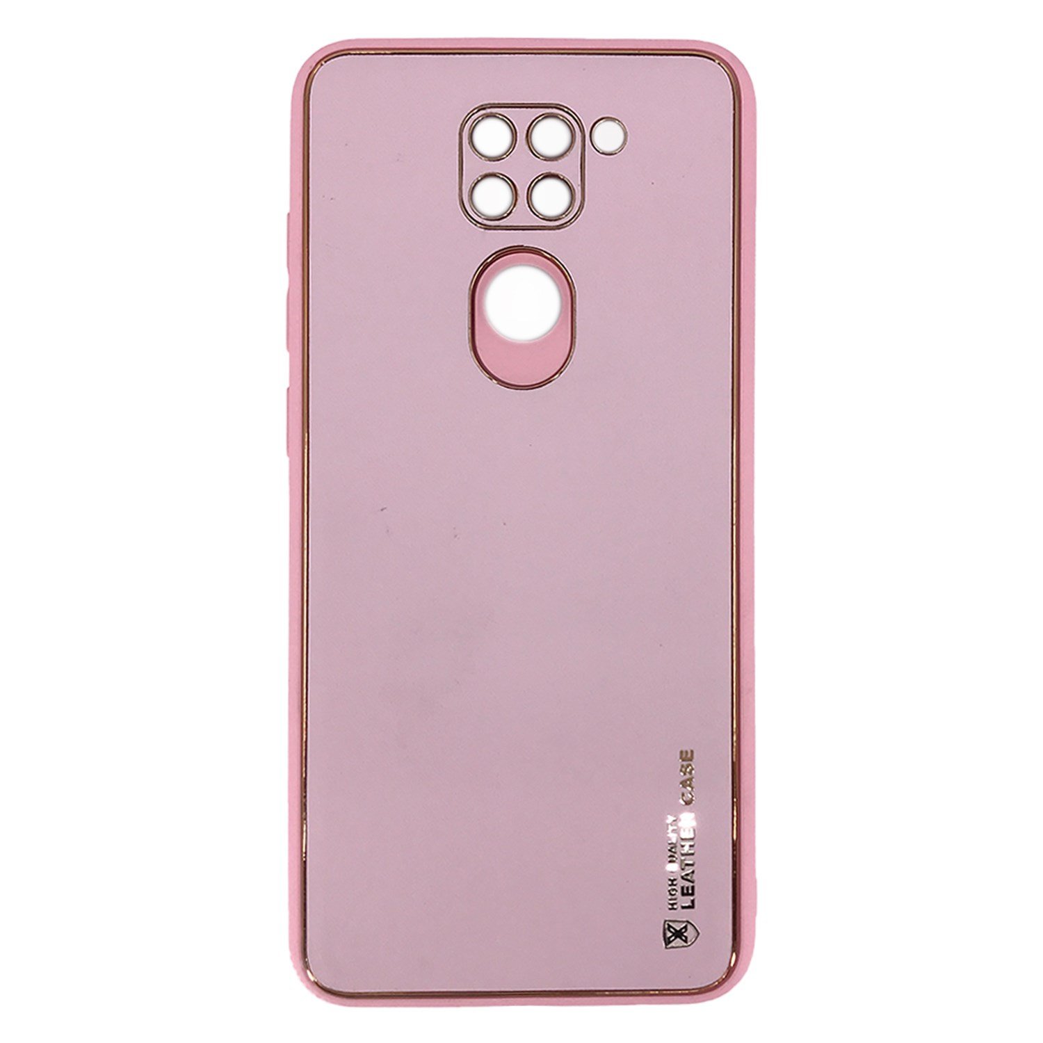 Nettech Xiaomi Redmi Note 9 Uyumlu Coco Leather Seri Arka Koruma Kılıf NT-90567