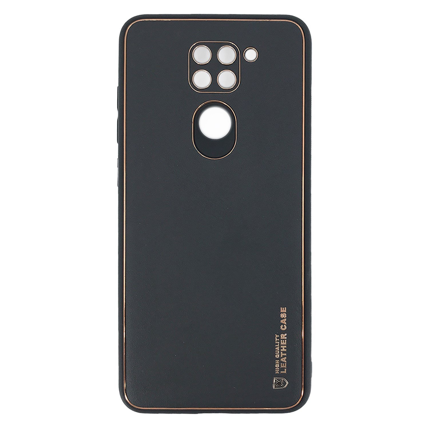 Nettech Xiaomi Redmi Note 9 Uyumlu Coco Leather Seri Arka Koruma Kılıf NT-90567