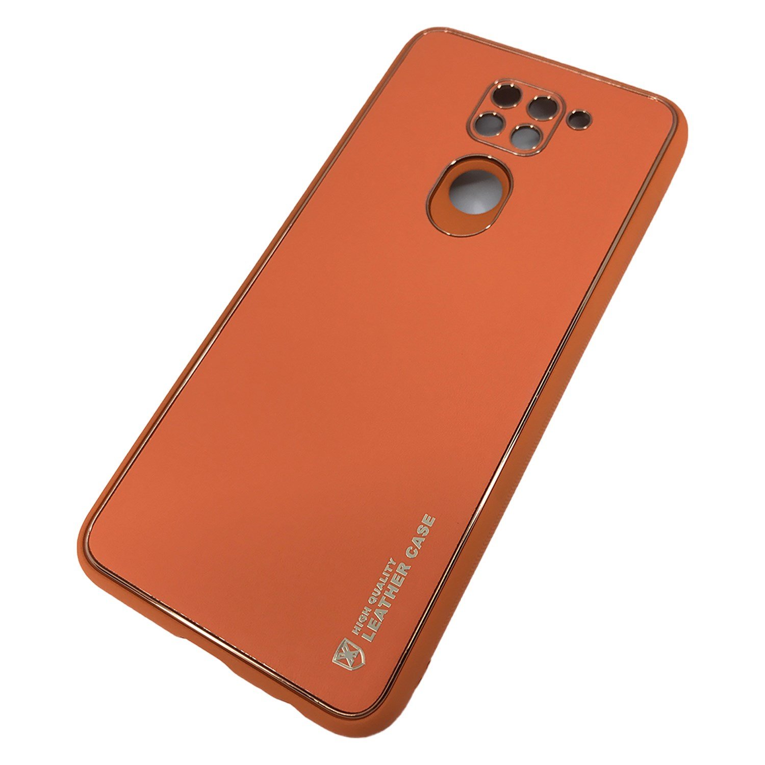 Nettech Xiaomi Redmi Note 9 Uyumlu Coco Leather Seri Arka Koruma Kılıf NT-90567