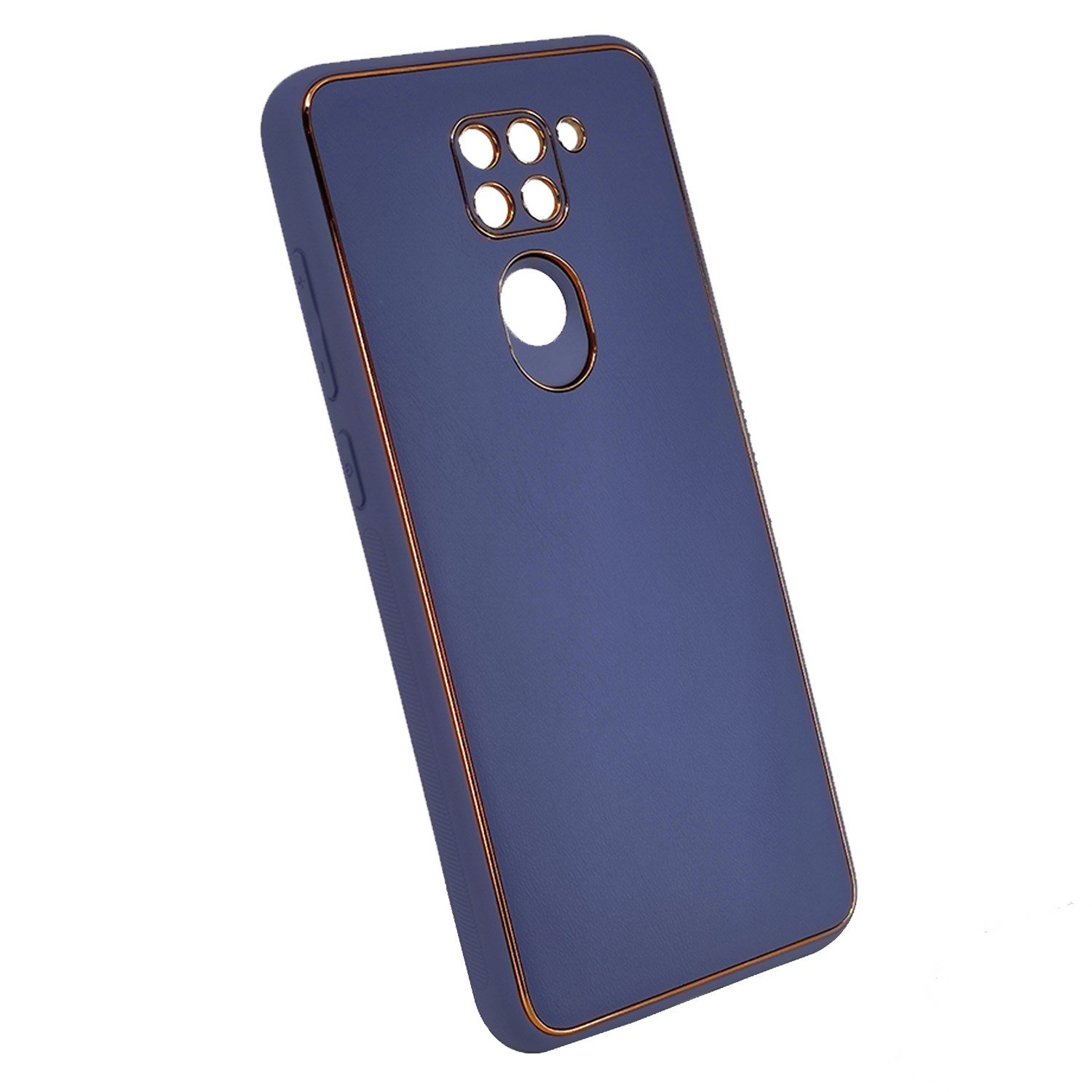 Nettech Xiaomi Redmi Note 9 Uyumlu Coco Leather Seri Arka Koruma Kılıf NT-90567