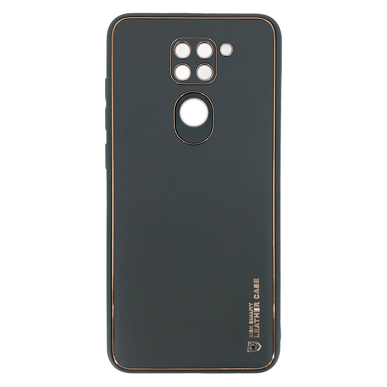 Nettech Xiaomi Redmi Note 9 Uyumlu Coco Leather Seri Arka Koruma Kılıf NT-90567