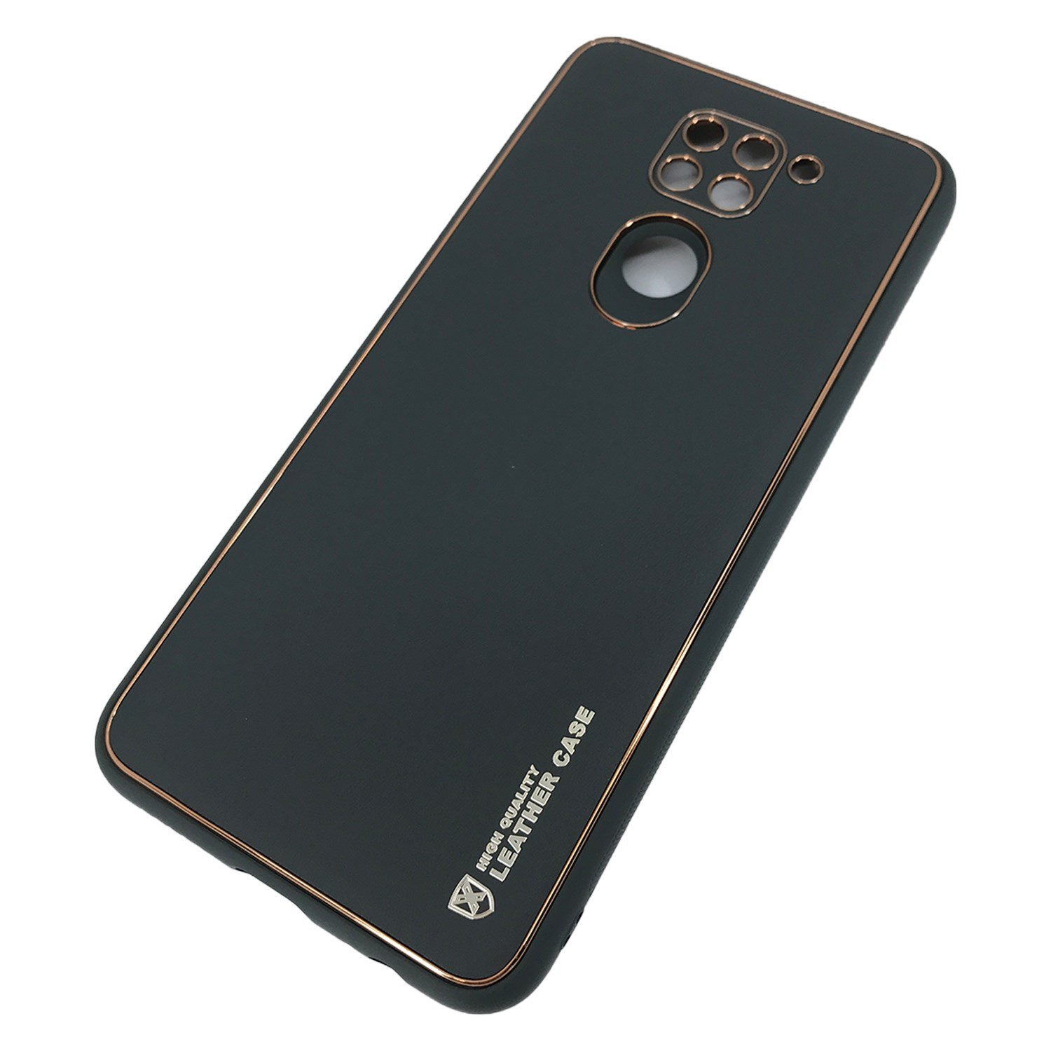 Nettech Xiaomi Redmi Note 9 Uyumlu Coco Leather Seri Arka Koruma Kılıf NT-90567