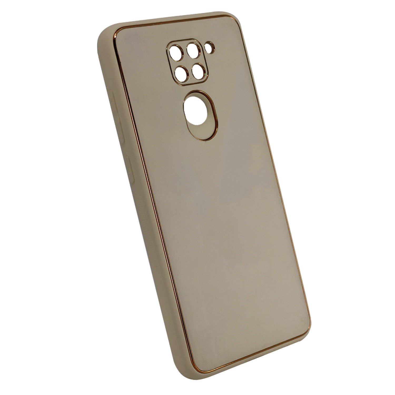 Nettech Xiaomi Redmi Note 9 Uyumlu Coco Leather Seri Arka Koruma Kılıf NT-90567
