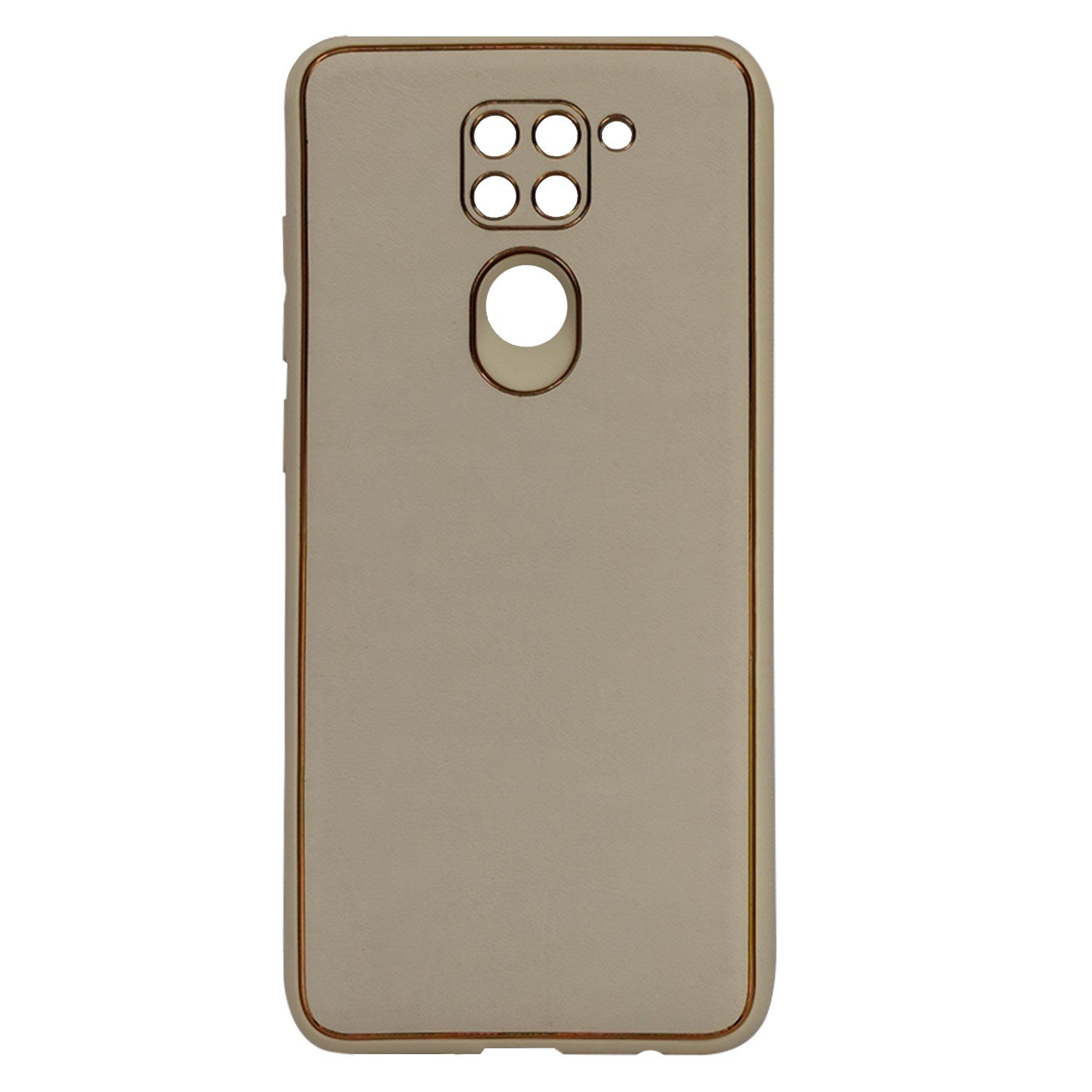 Nettech Xiaomi Redmi Note 9 Uyumlu Coco Leather Seri Arka Koruma Kılıf NT-90567