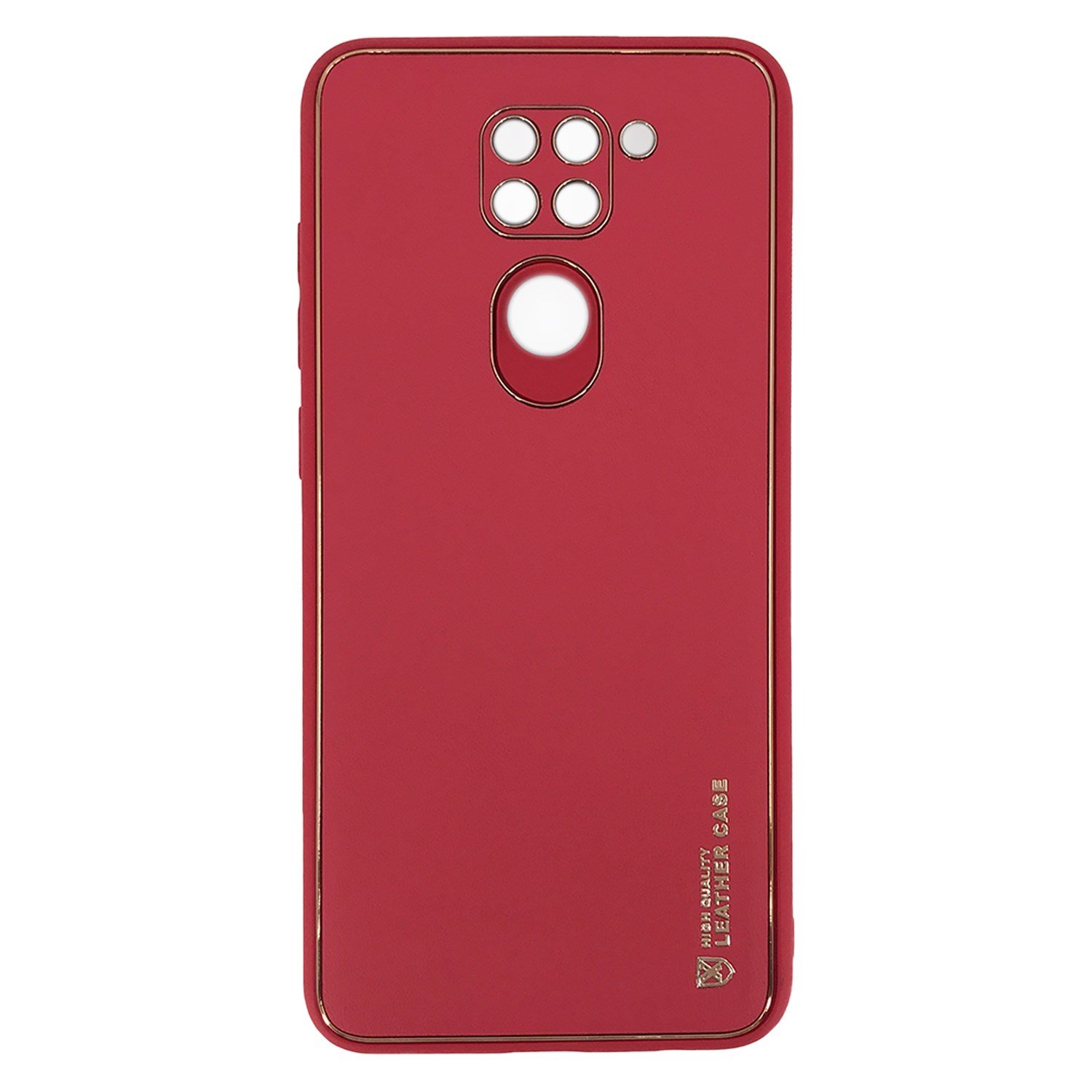 Nettech Xiaomi Redmi Note 9 Uyumlu Coco Leather Seri Arka Koruma Kılıf NT-90567