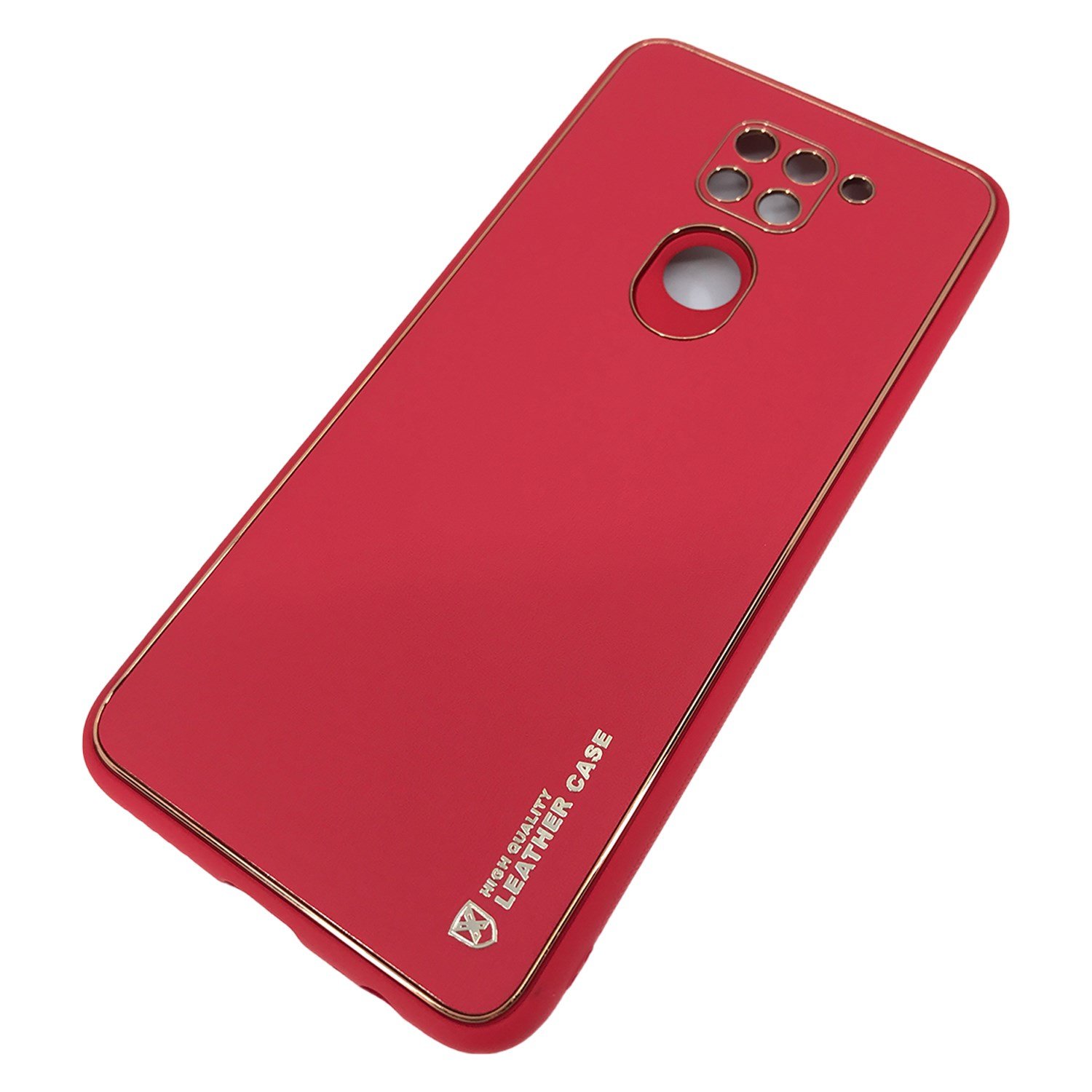 Nettech Xiaomi Redmi Note 9 Uyumlu Coco Leather Seri Arka Koruma Kılıf NT-90567
