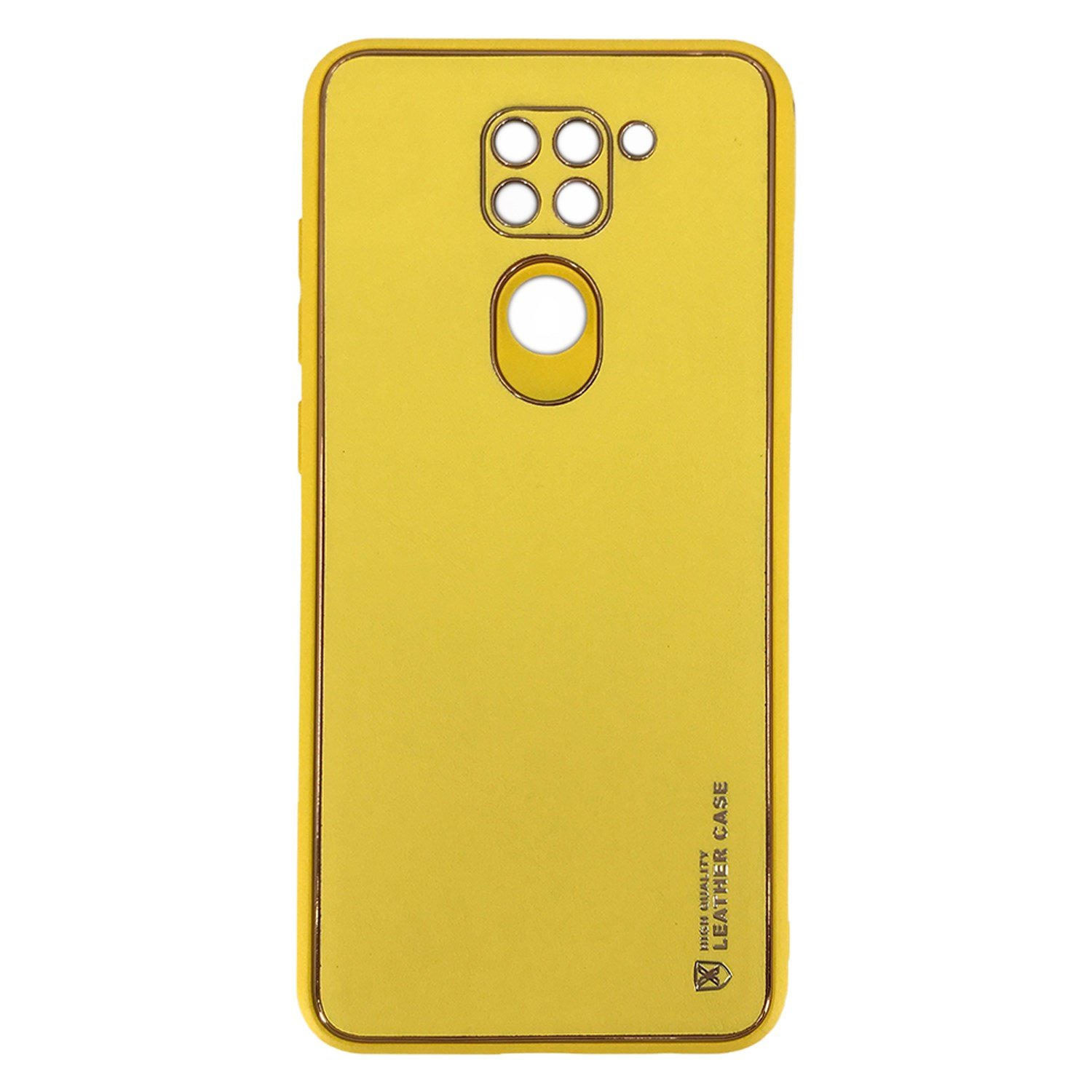 Nettech Xiaomi Redmi Note 9 Uyumlu Coco Leather Seri Arka Koruma Kılıf NT-90567