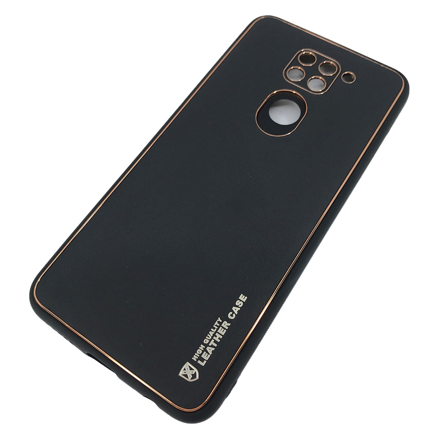 Nettech Xiaomi Redmi Note 9 Uyumlu Coco Leather Seri Arka Koruma Kılıf NT-90567