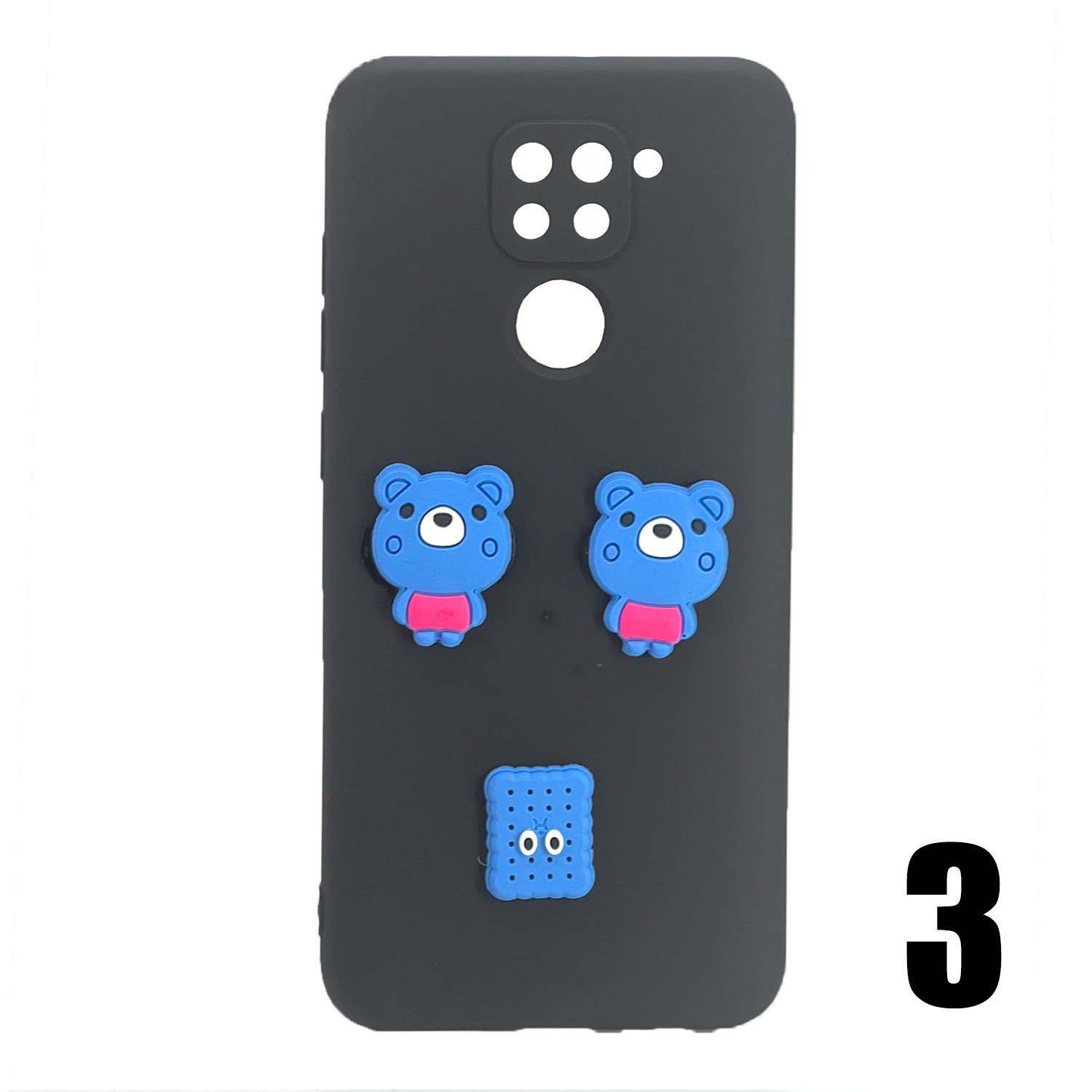Nettech Xiaomi Redmi Note 9 Uyumlu Maskot Seri Arka Koruma Kılıf NT-106206