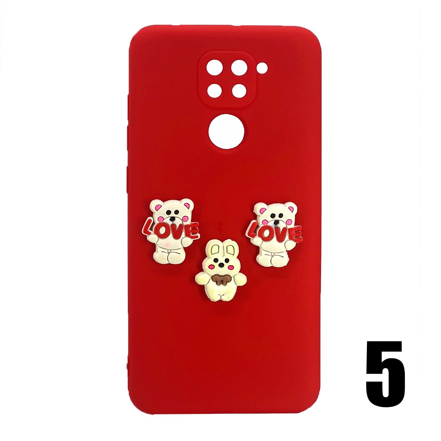Nettech Xiaomi Redmi Note 9 Uyumlu Maskot Seri Arka Koruma Kılıf NT-106206