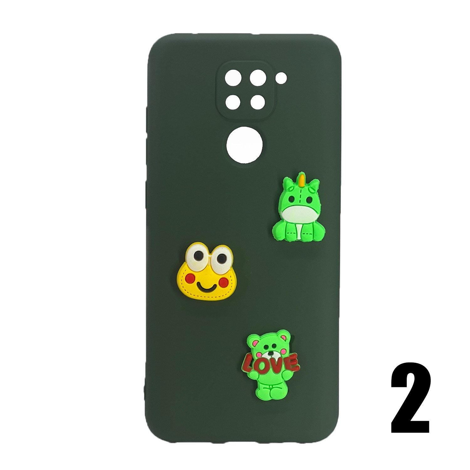 Nettech Xiaomi Redmi Note 9 Uyumlu Maskot Seri Arka Koruma Kılıf NT-106206