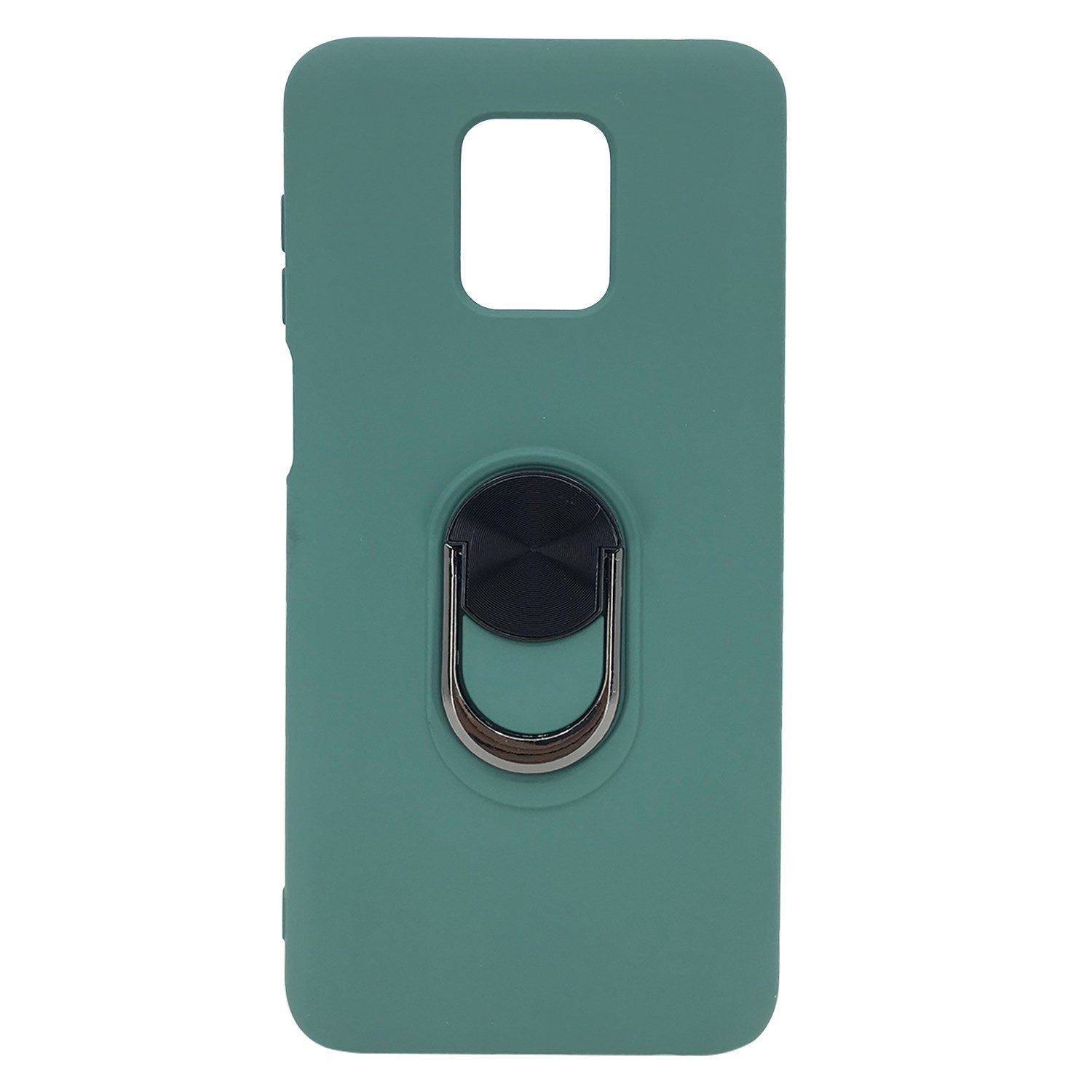 Nettech Xiaomi Redmi Note 9s Uyumlu Leather Ring Nano Arka Koruma Kılıf NT-83098