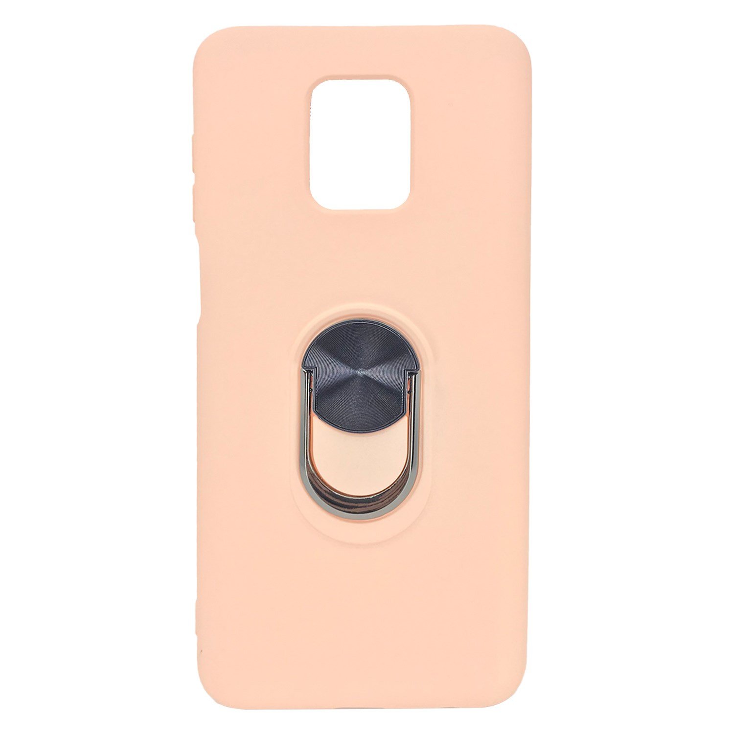 Nettech Xiaomi Redmi Note 9s Uyumlu Leather Ring Nano Arka Koruma Kılıf NT-83098
