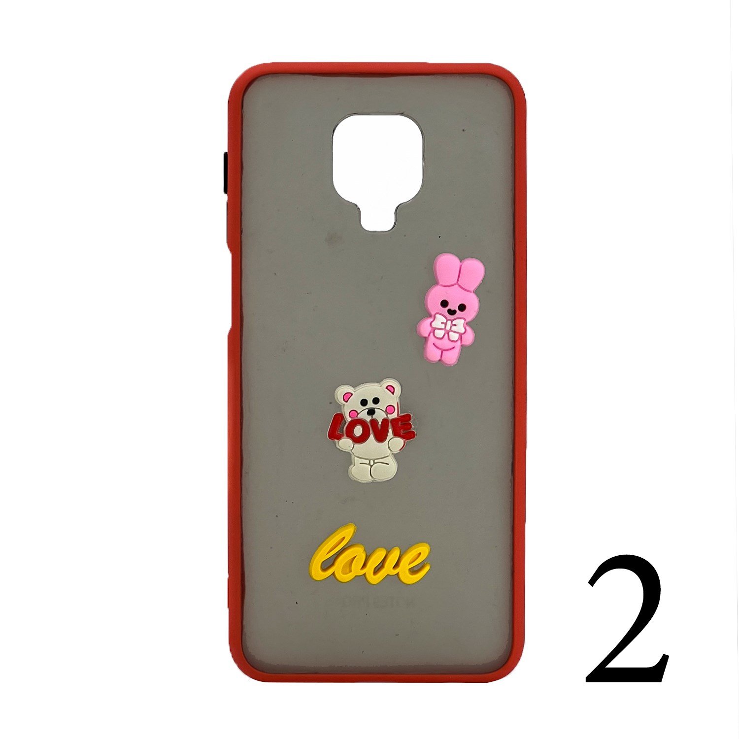 Nettech Xiaomi Redmi Note 9s Uyumlu Maskot Seri Arka Koruma Kılıf NT-106286