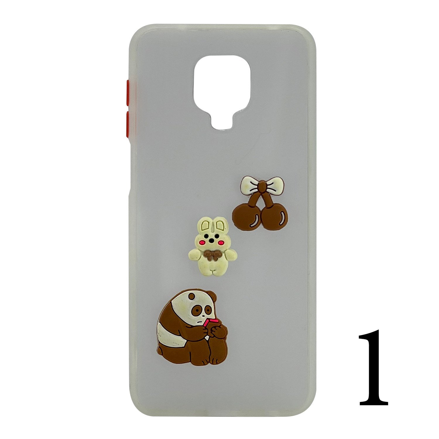 Nettech Xiaomi Redmi Note 9s Uyumlu Maskot Seri Arka Koruma Kılıf NT-106286