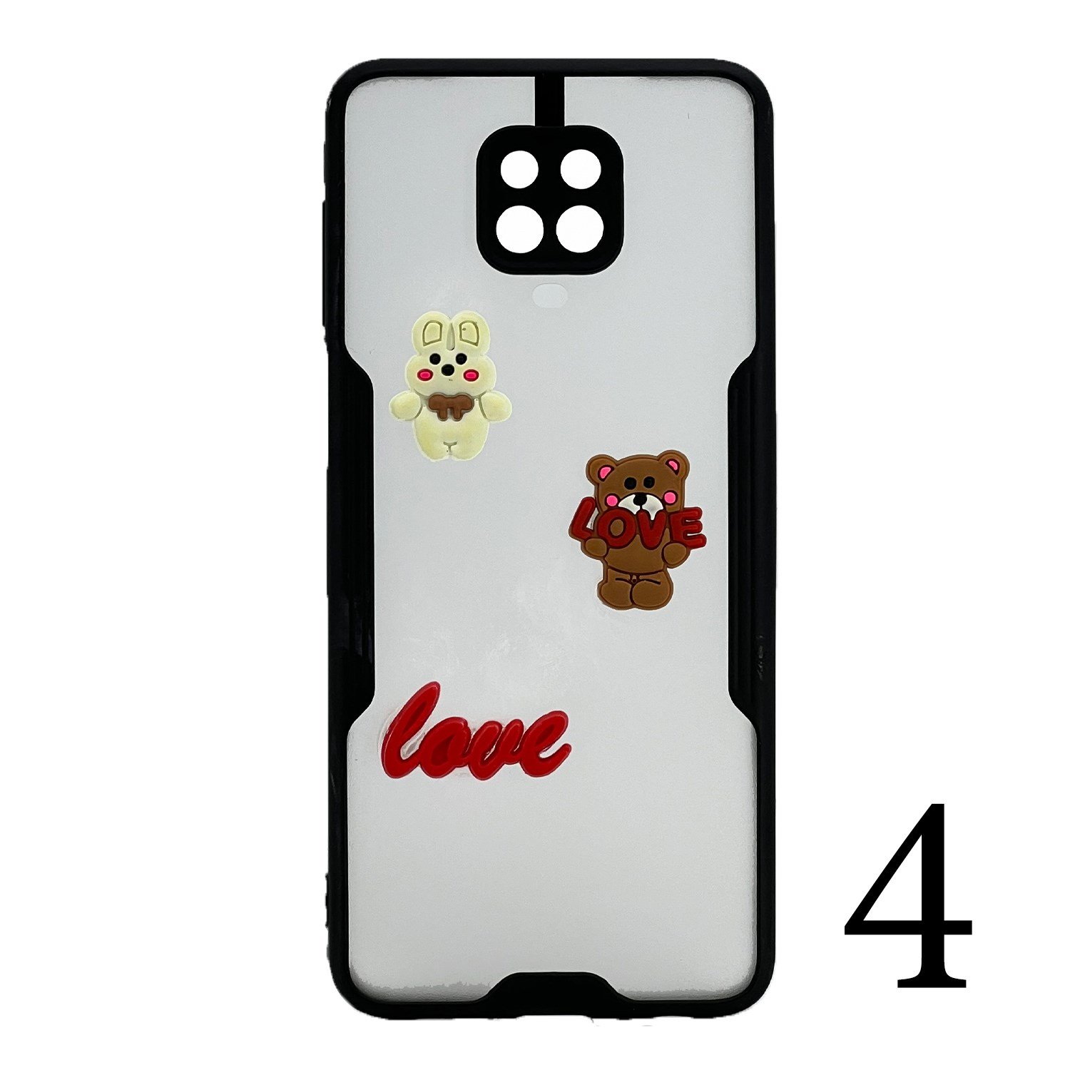Nettech Xiaomi Redmi Note 9s Uyumlu Maskot Seri Arka Koruma Kılıf NT-106256