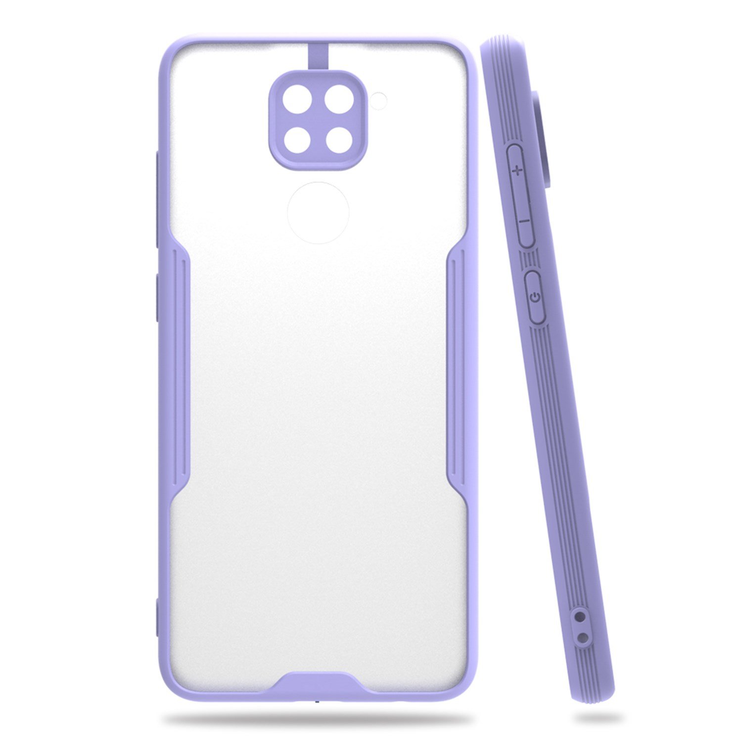 Nettech Xiaomi Redmi Note 9s Uyumlu Platin Seri Arka Koruma Kılıf NT-86461