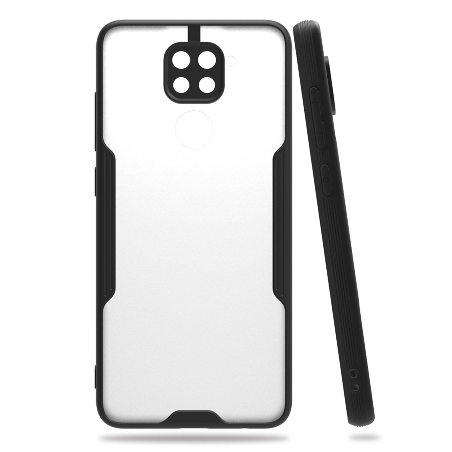 Nettech Xiaomi Redmi Note 9s Uyumlu Platin Seri Arka Koruma Kılıf NT-86461
