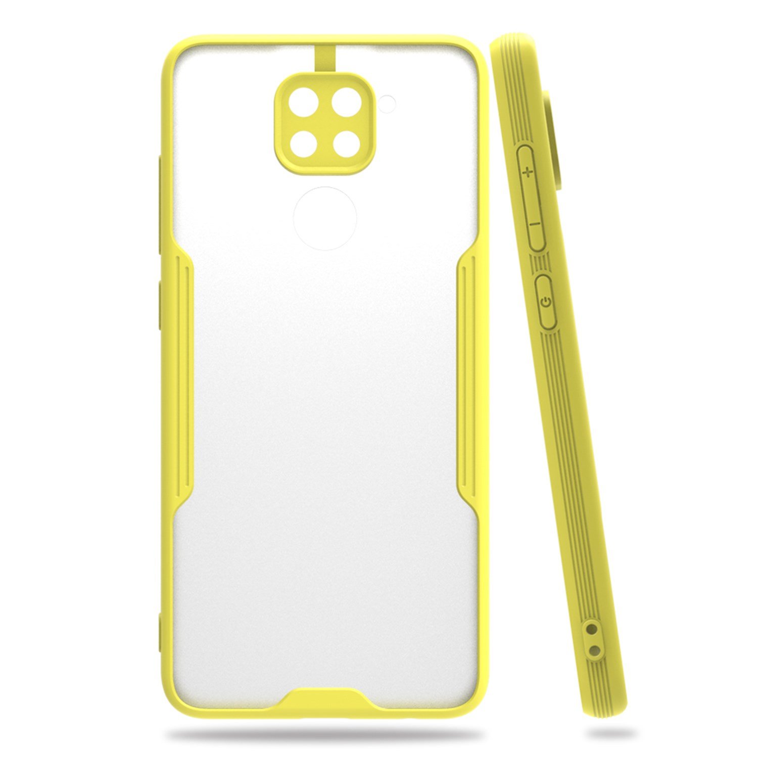 Nettech Xiaomi Redmi Note 9s Uyumlu Platin Seri Arka Koruma Kılıf NT-86461