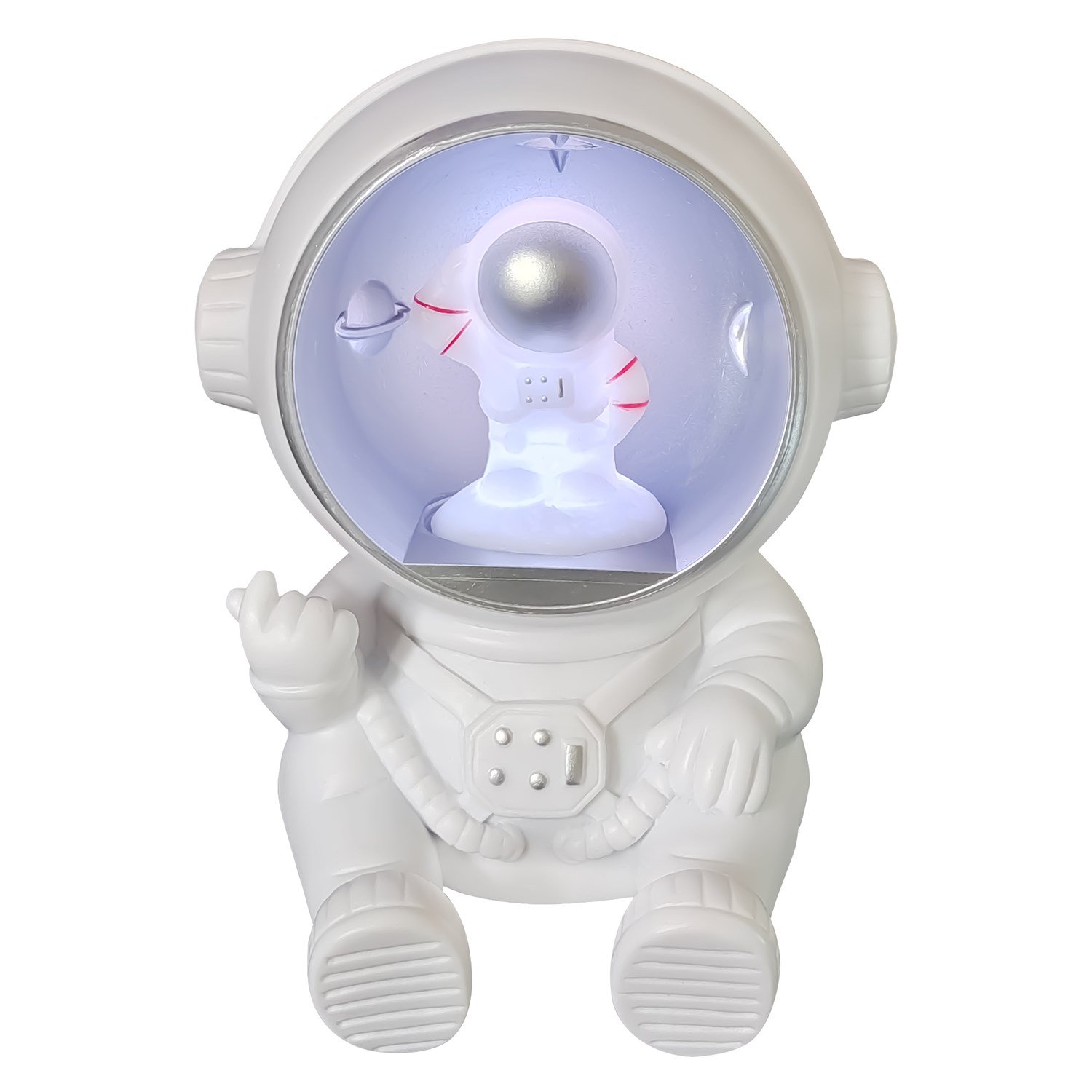 Nettech Y-599 Moonlight Astronot Speaker Kablosuz Hoparlör - Speaker NT-95883