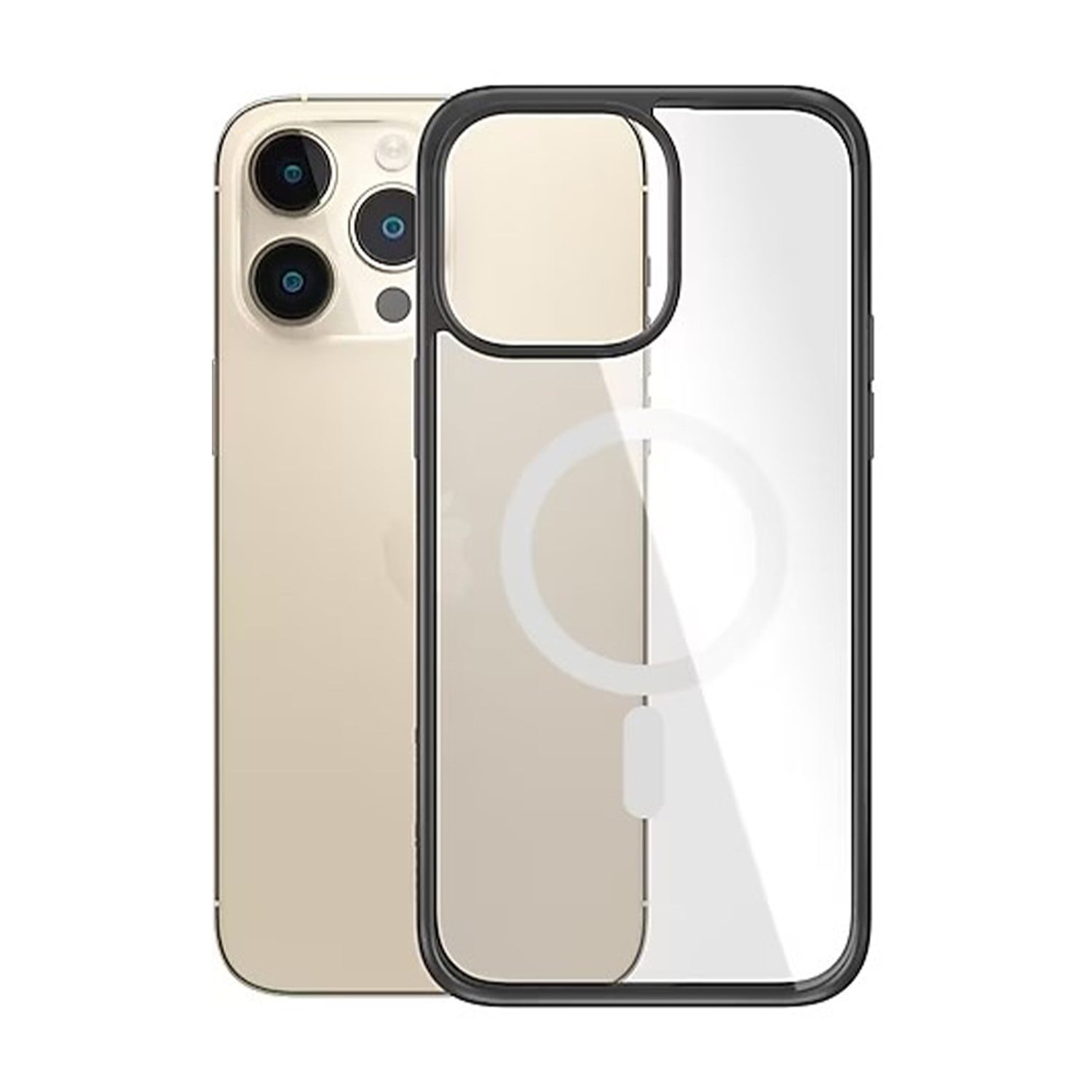 PanzerGlass Apple iPhone 14 Pro Uyumlu Silikon Nano Magsafe Arka Koruma Kılıf NT-105614
