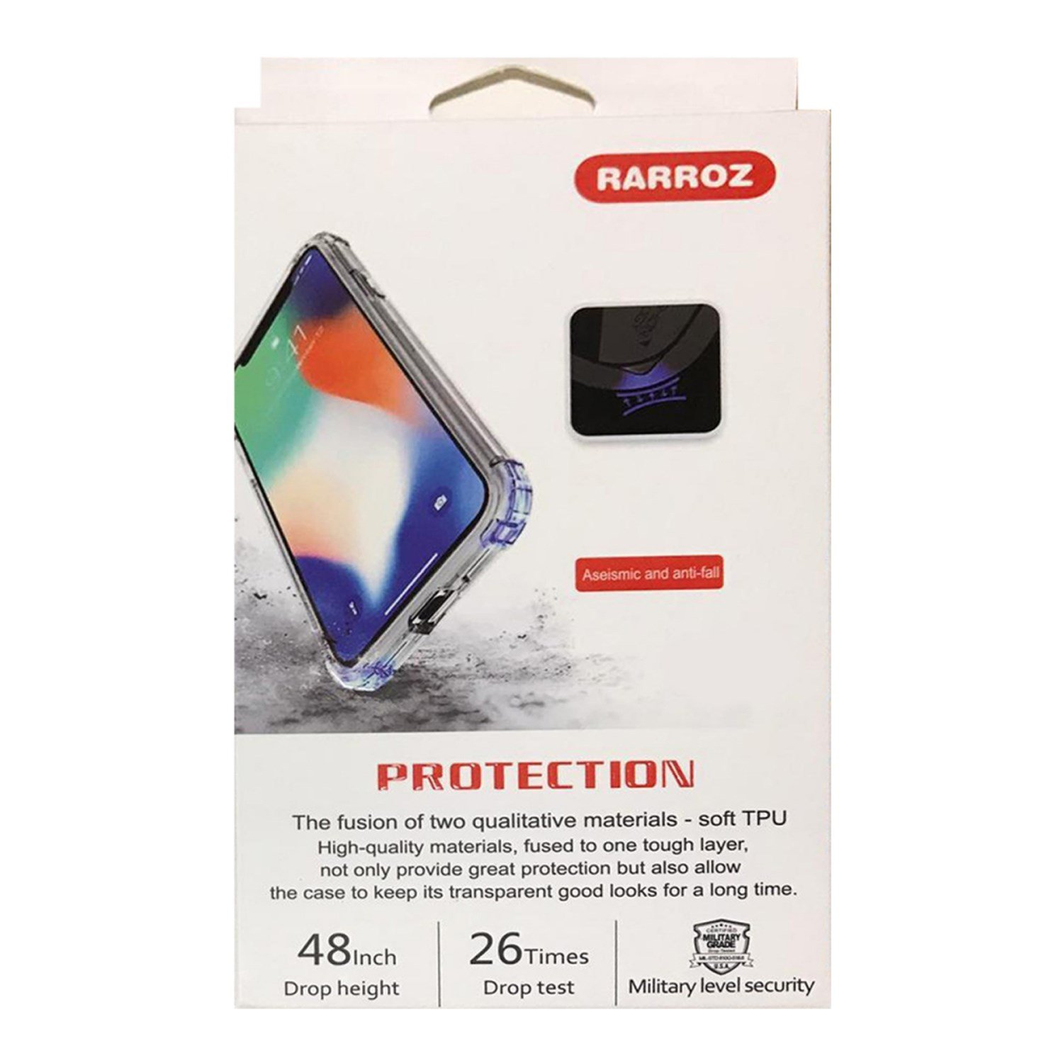 Rarroz Samsung Galaxy J4 Plus Uyumlu Rarroz Seri Arka Koruma Kılıf VR-11521