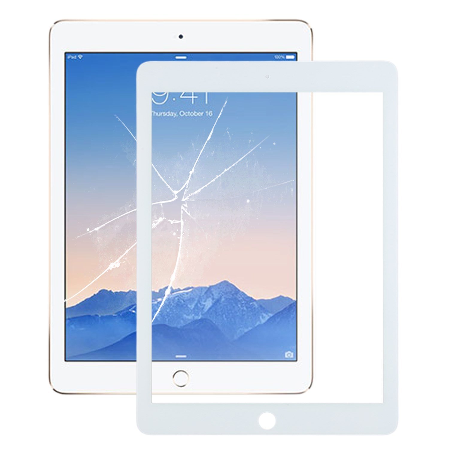 Teknonet Apple iPad 6.Nesil Uyumlu Dokunmatik Lens + Oca NT-110139