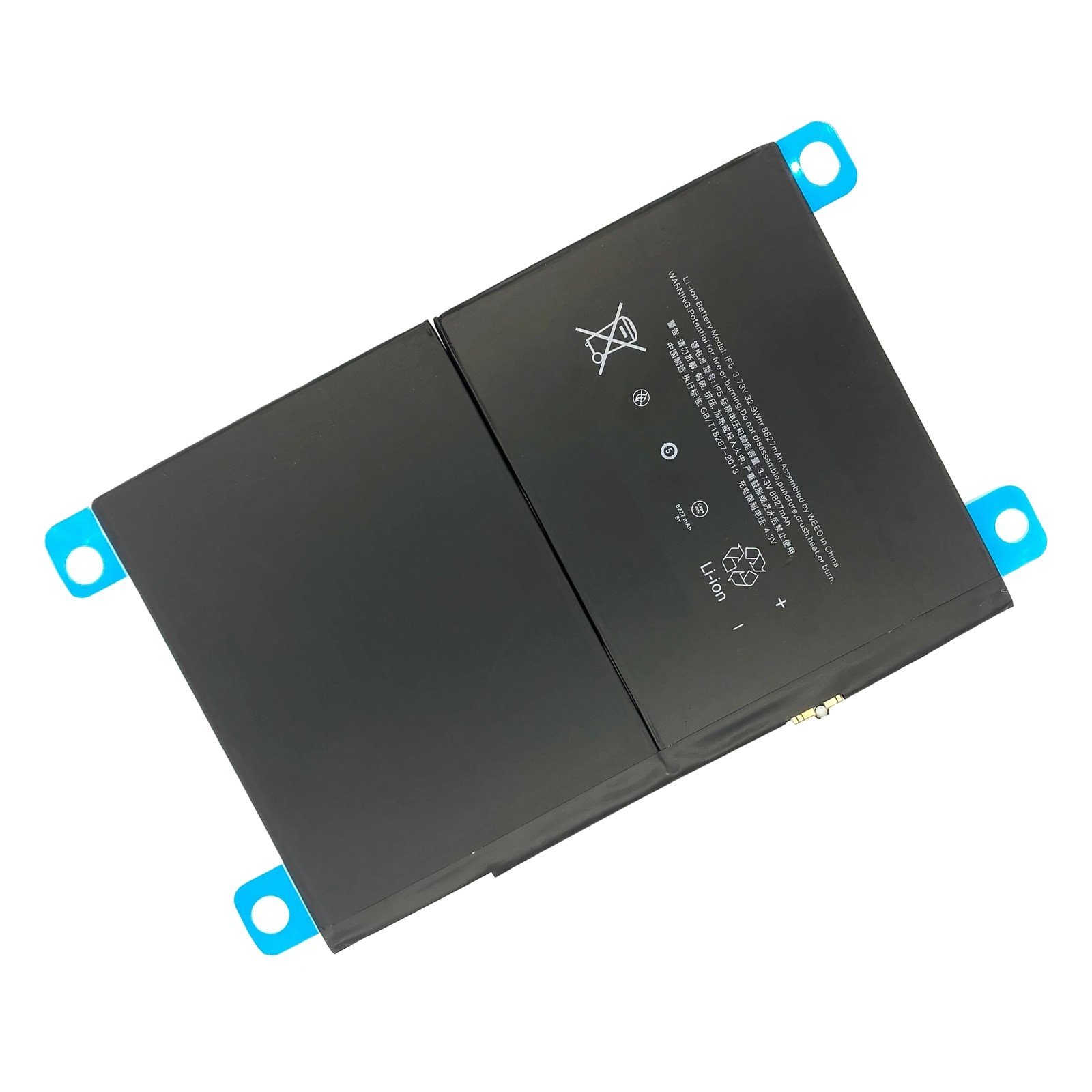 Teknonet Apple iPad 7. Nesil 10.2 Inch Uyumlu Teknonet 9000 mAh Batarya NT-116417