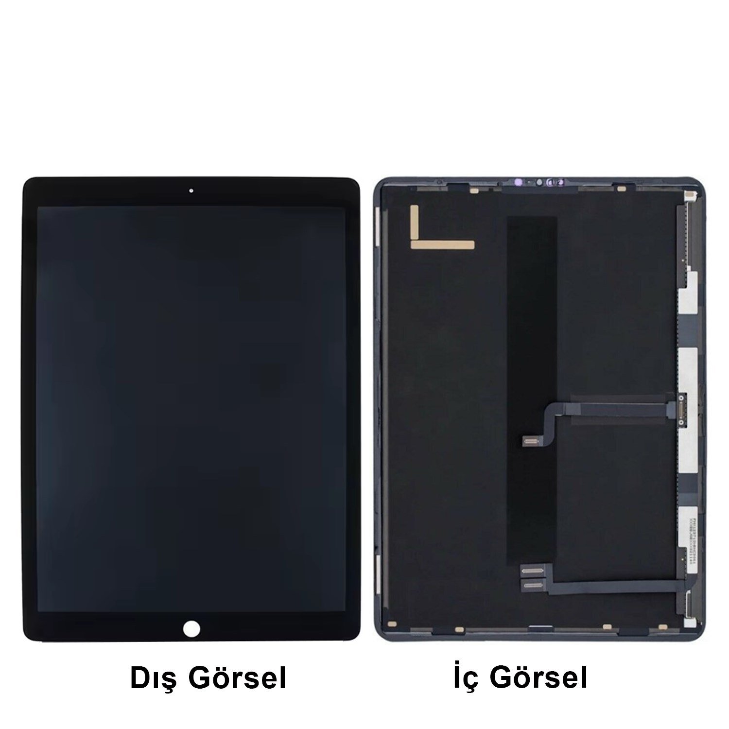 Teknonet Apple iPad Pro 12.9 inç 5.Nesil Uyumlu Org Lcd+Dokunmatik+Çıtalı NT-103601